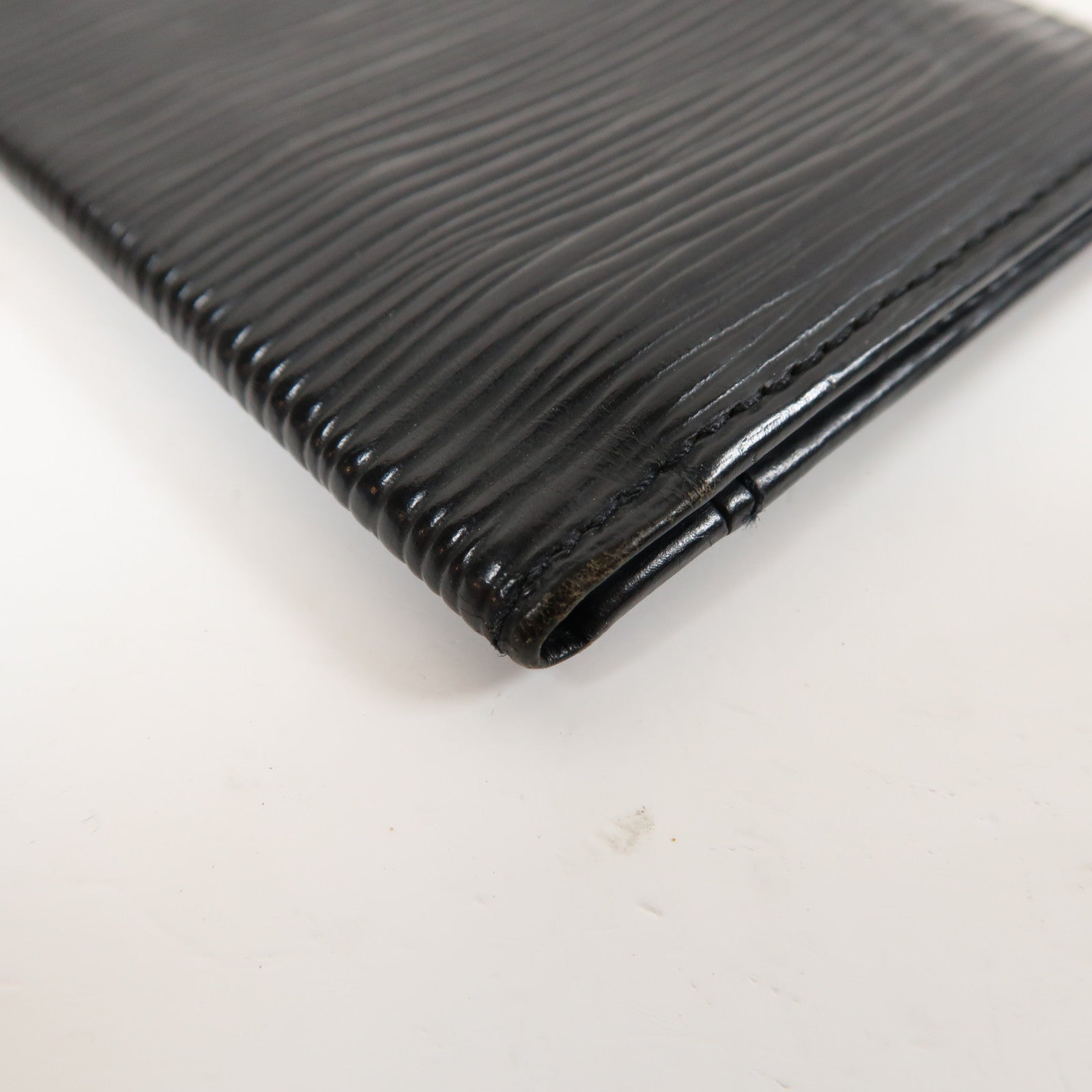 LOUIS VUITTON Epi皮革Card Case卡片套黑色