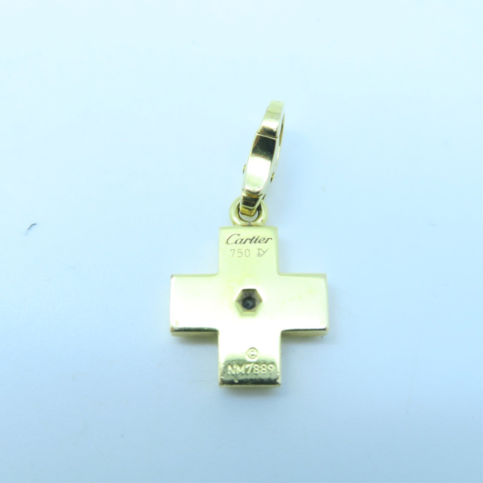 CARTIER 【激減優惠】18K黃金/鑽石Pendant Top吊墜