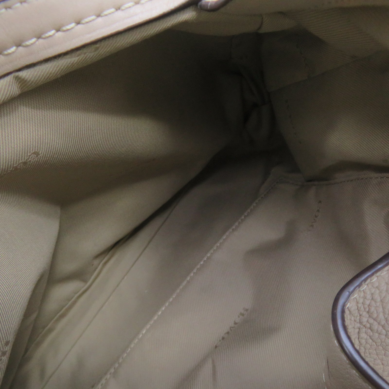 COACH 牛皮皮革Shoulder Bag肩背袋灰色