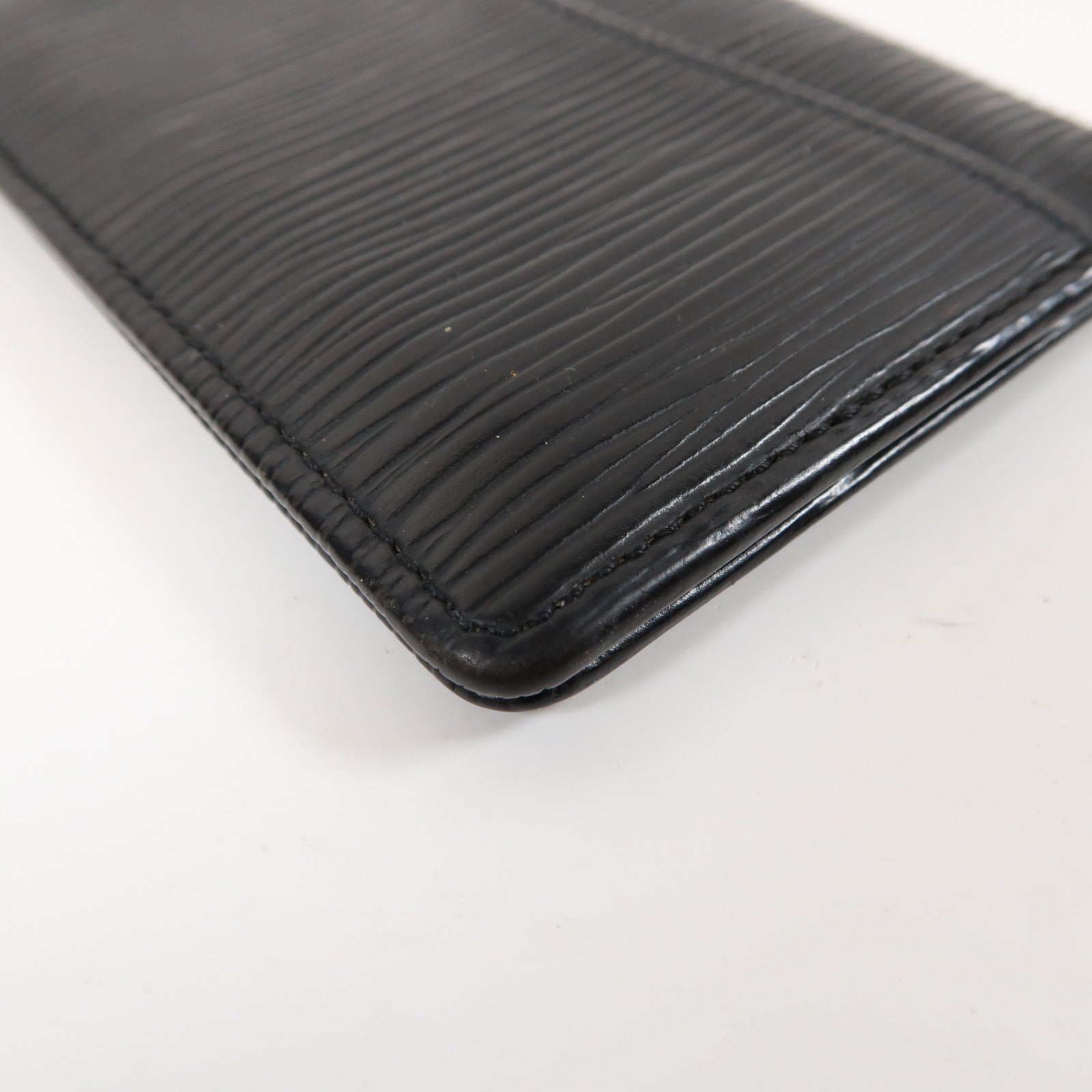 LOUIS VUITTON Epi皮革Card Case卡片套黑色