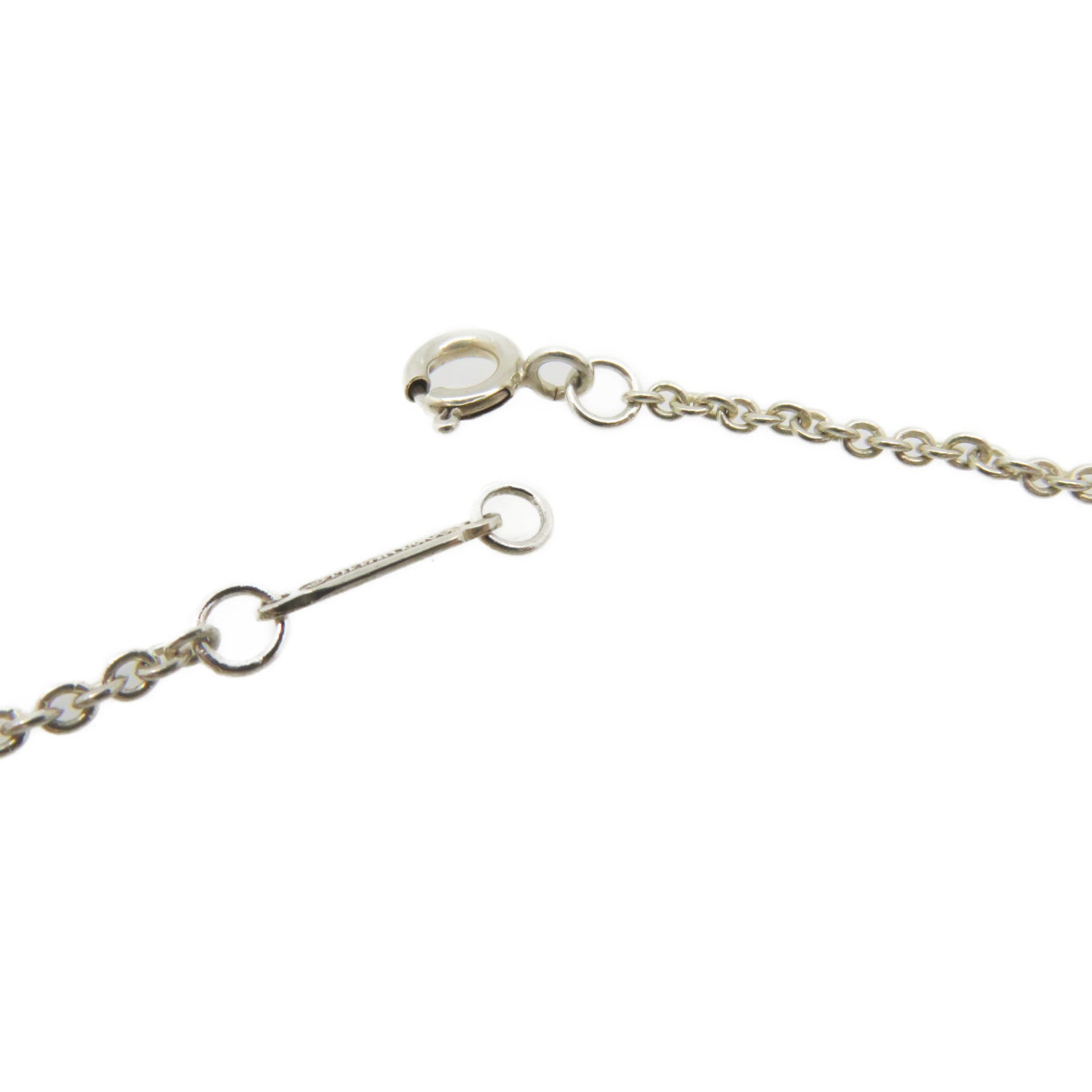 TIFFANY&amp;CO 925 Sterling Silver Knot Necklace Necklace