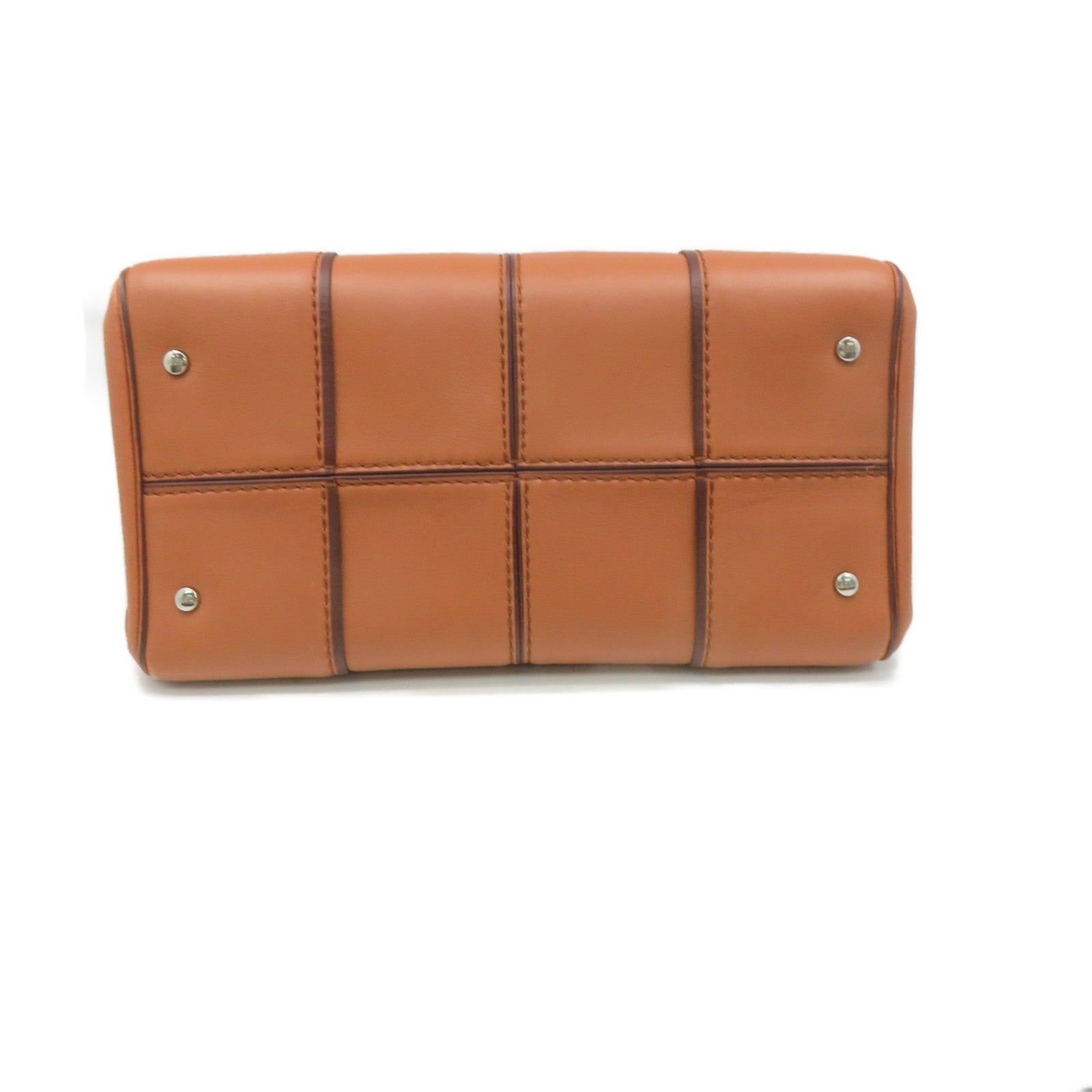 TOD’S 【激減優惠】牛皮皮革2Way Shoulder Bag手挽肩背兩用袋啡色