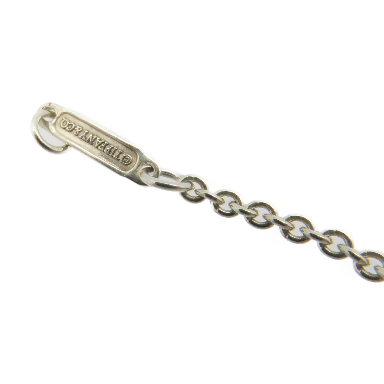 TIFFANY&amp;CO 925 Sterling Silver Knot Necklace Necklace