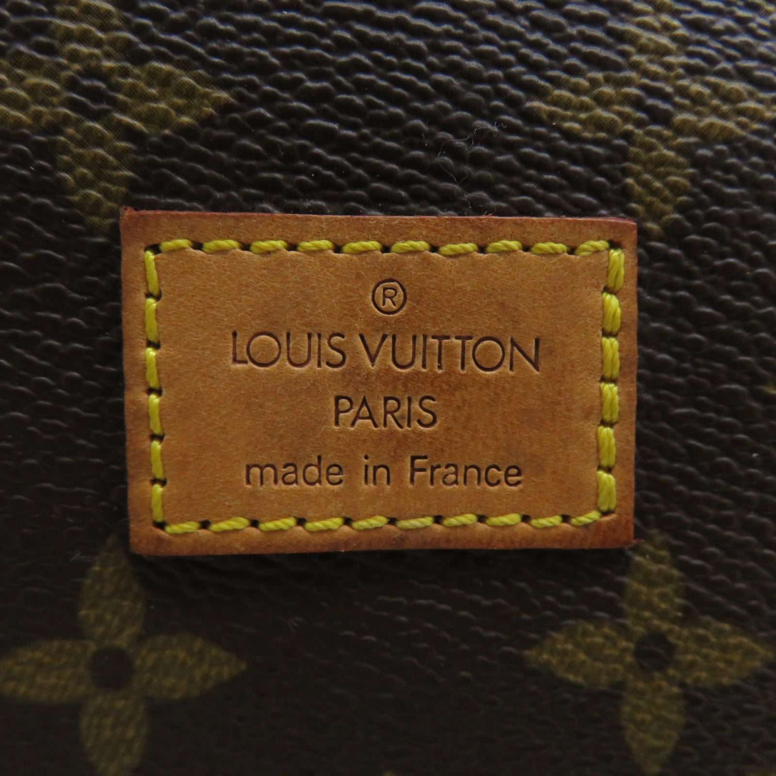 LOUIS VUITTON Monogram Saumur 30金扣肩背袋啡色
