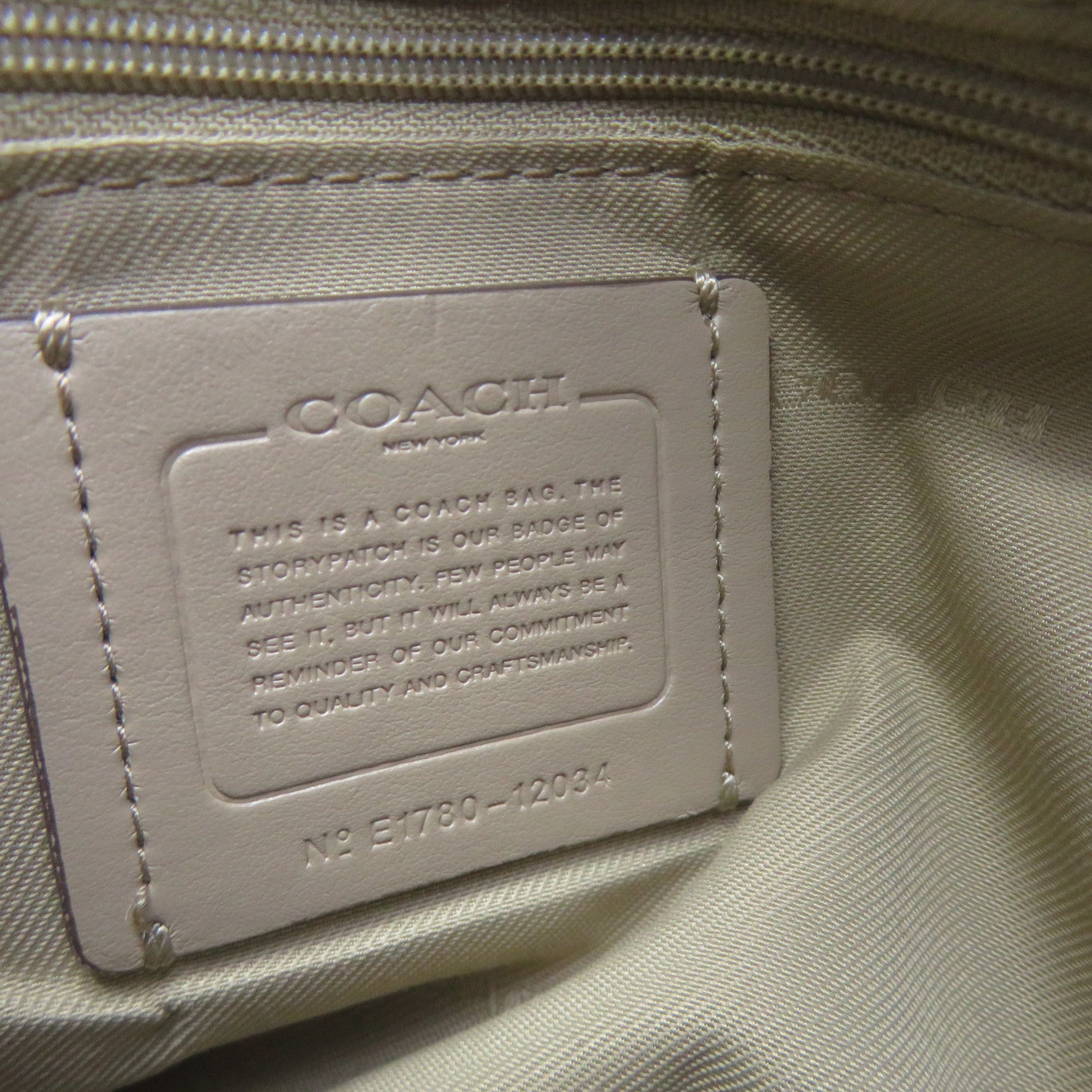 COACH 牛皮皮革Shoulder Bag肩背袋灰色