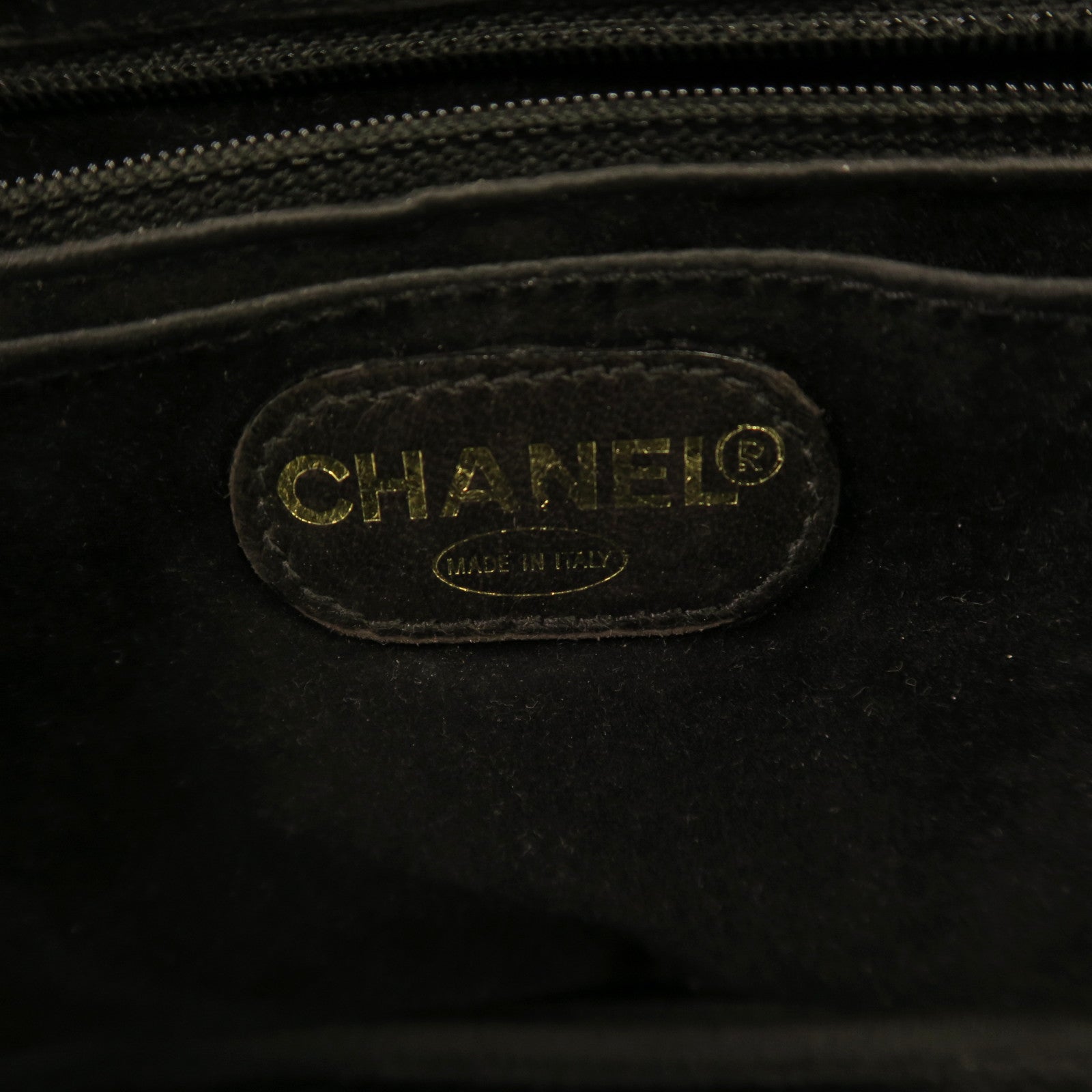CHANEL 牛皮皮革2 Way Shoulder Bag金扣手挽肩背兩用袋黑色