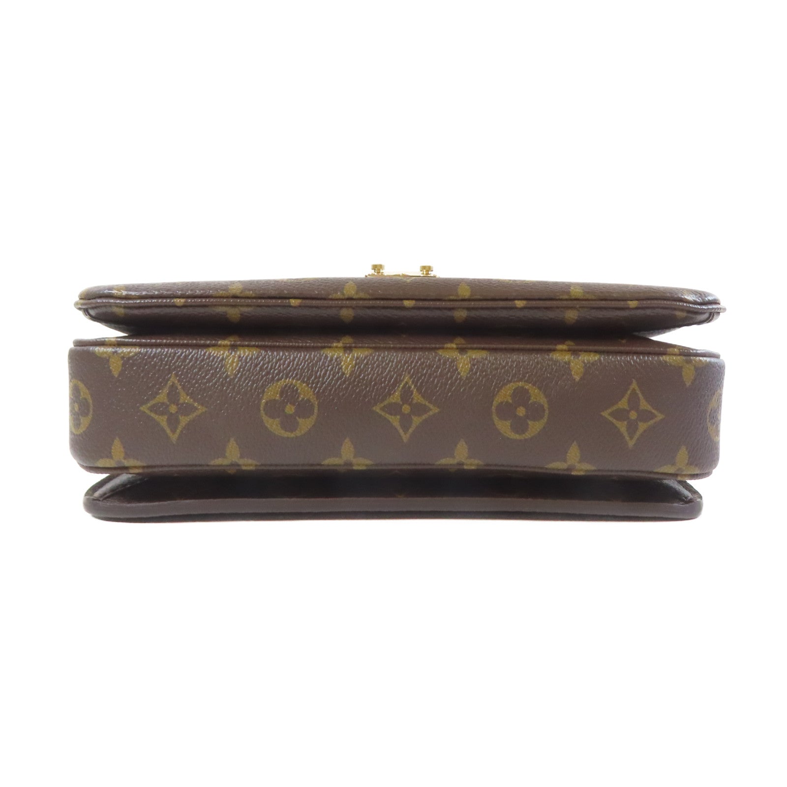 LOUIS VUITTON Monogram Pochette Metis金扣手挽肩背兩用袋啡色