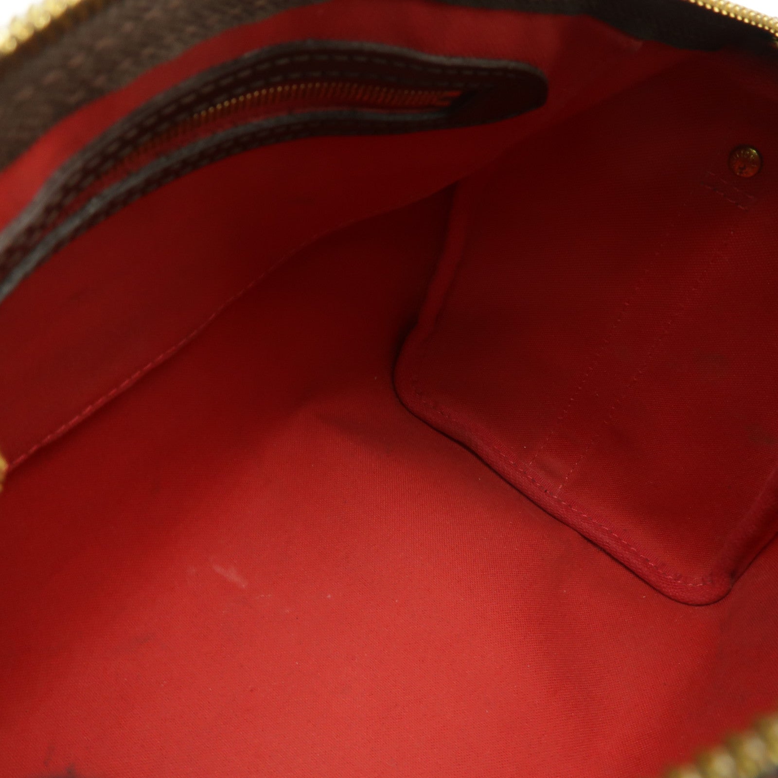 LOUIS VUITTON Damier Speedy 25 Bandoultere金扣手挽肩背兩用袋棕色