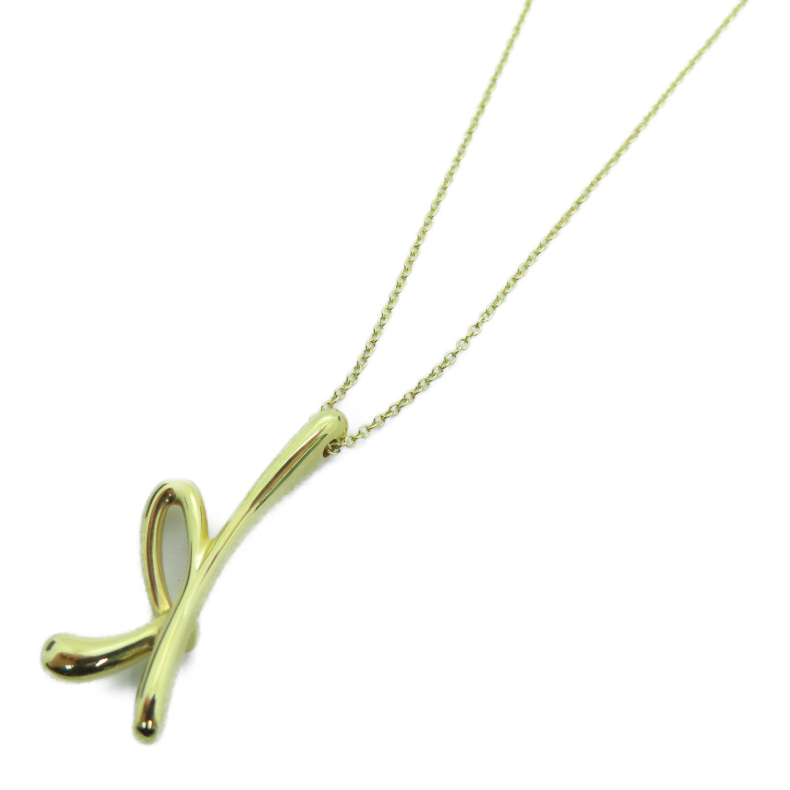TIFFANY＆CO 18K黄金Necklace项链