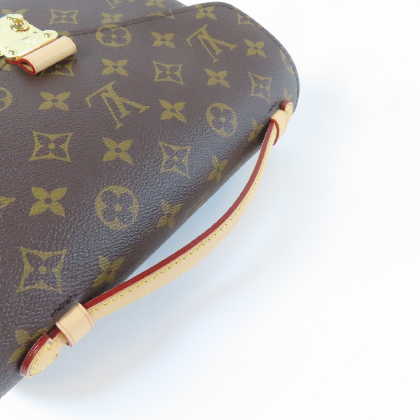 LOUIS VUITTON Monogram Pochette Metis金扣手挽肩背兩用袋啡色
