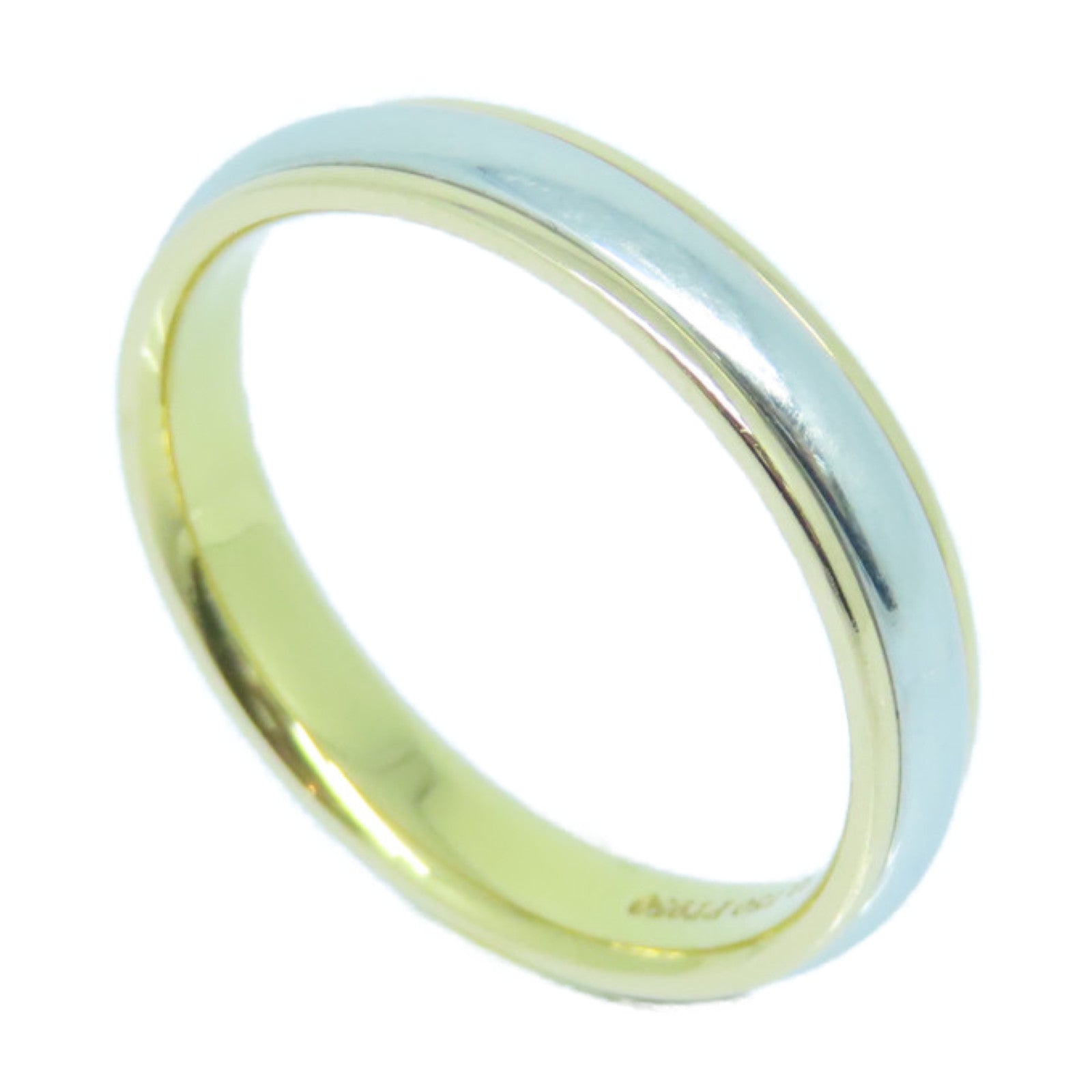 TIFFANY＆CO 950PT鉑金/18K黄金Ring戒指US#9.5