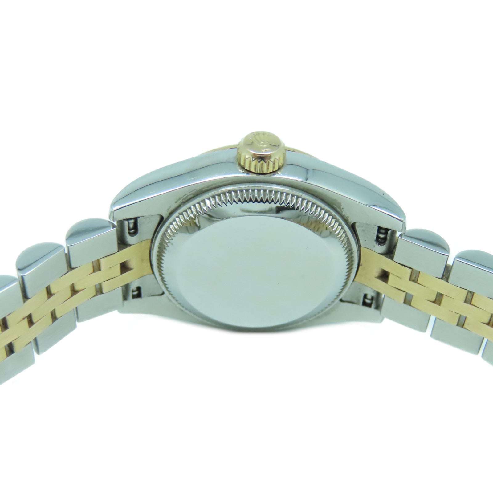 ROLEX 18K玫瑰金Datejust 26mm不鏽鋼手錶自動機芯粉紅色