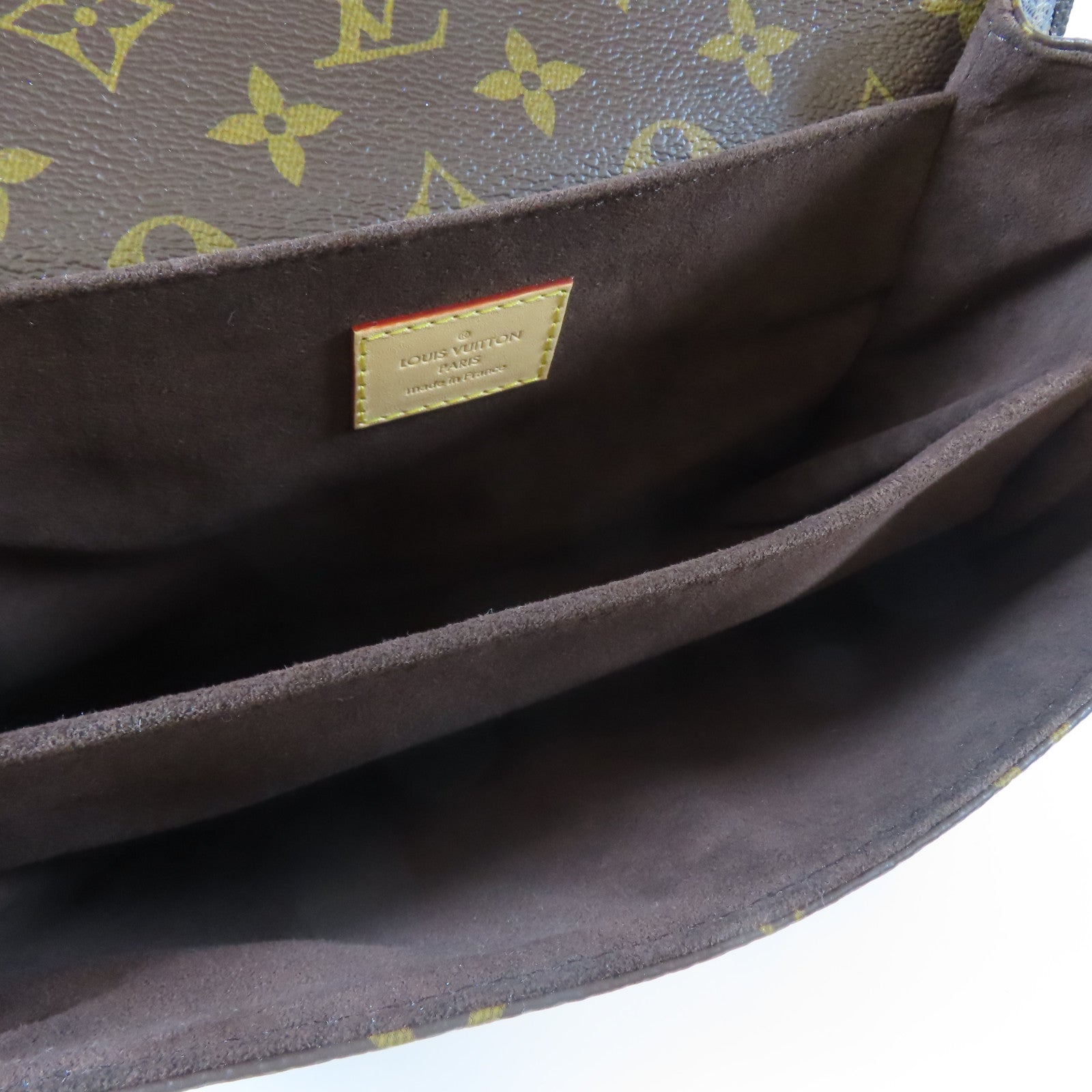 LOUIS VUITTON Monogram Pochette Metis金扣手挽肩背兩用袋啡色