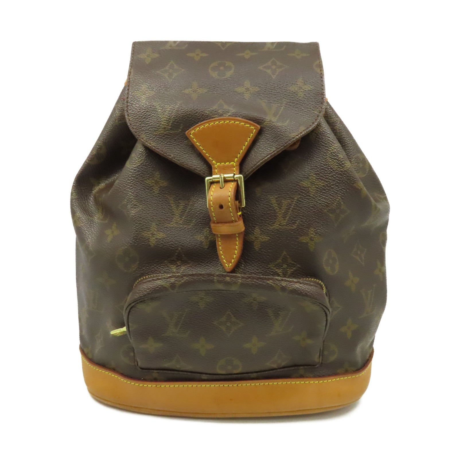 LOUIS VUITTON Monogram Montsouris MM Backpack肩背袋啡色