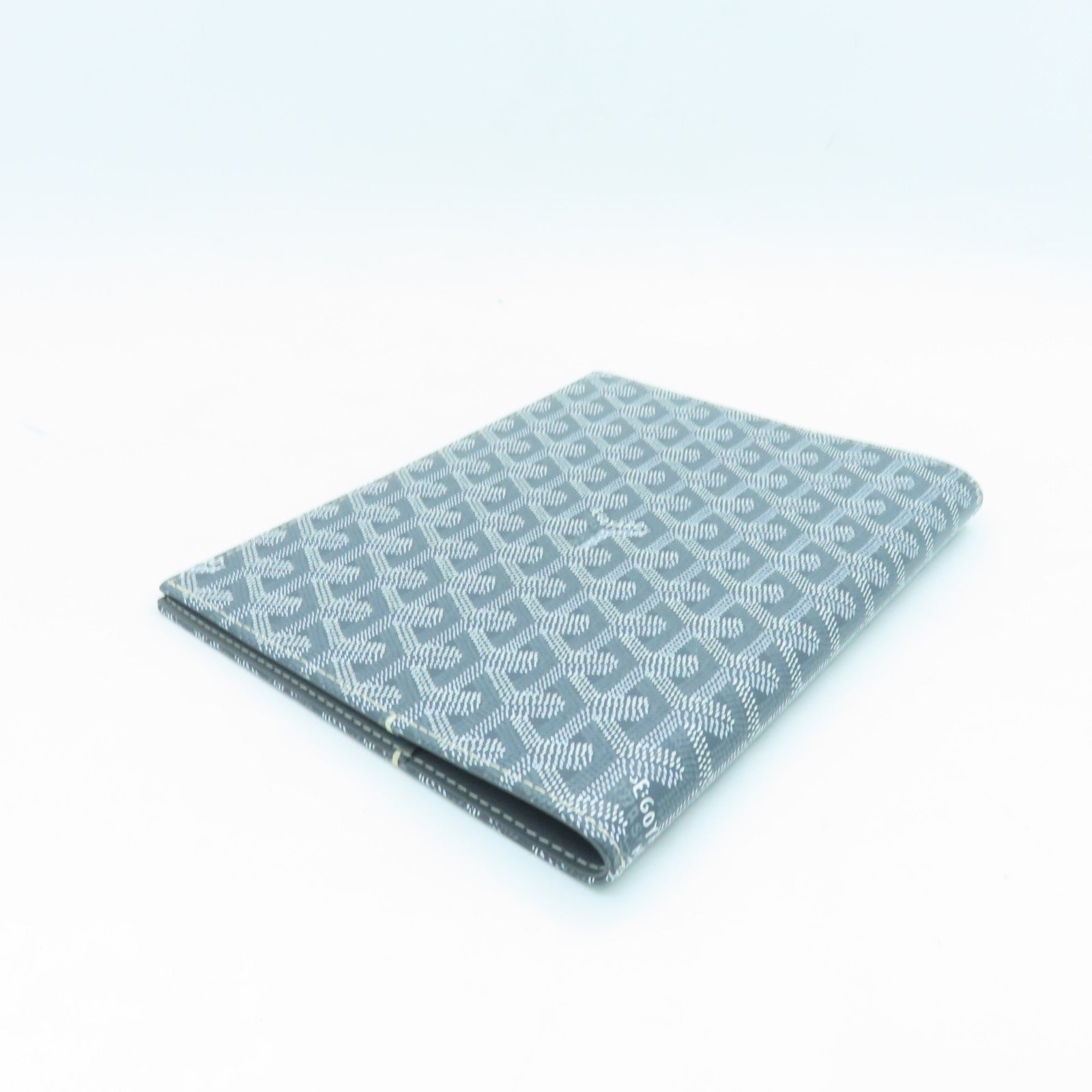 GOYARD address book/ notebook cover Light blue with KD monogram