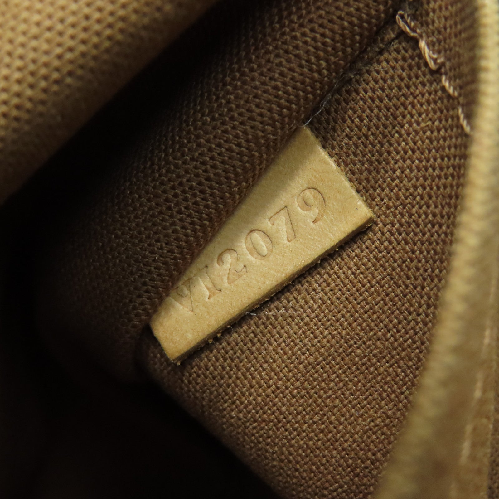 LOUIS VUITTON Monogram Tivoli PM Handle Bag Gold Buckle Brown