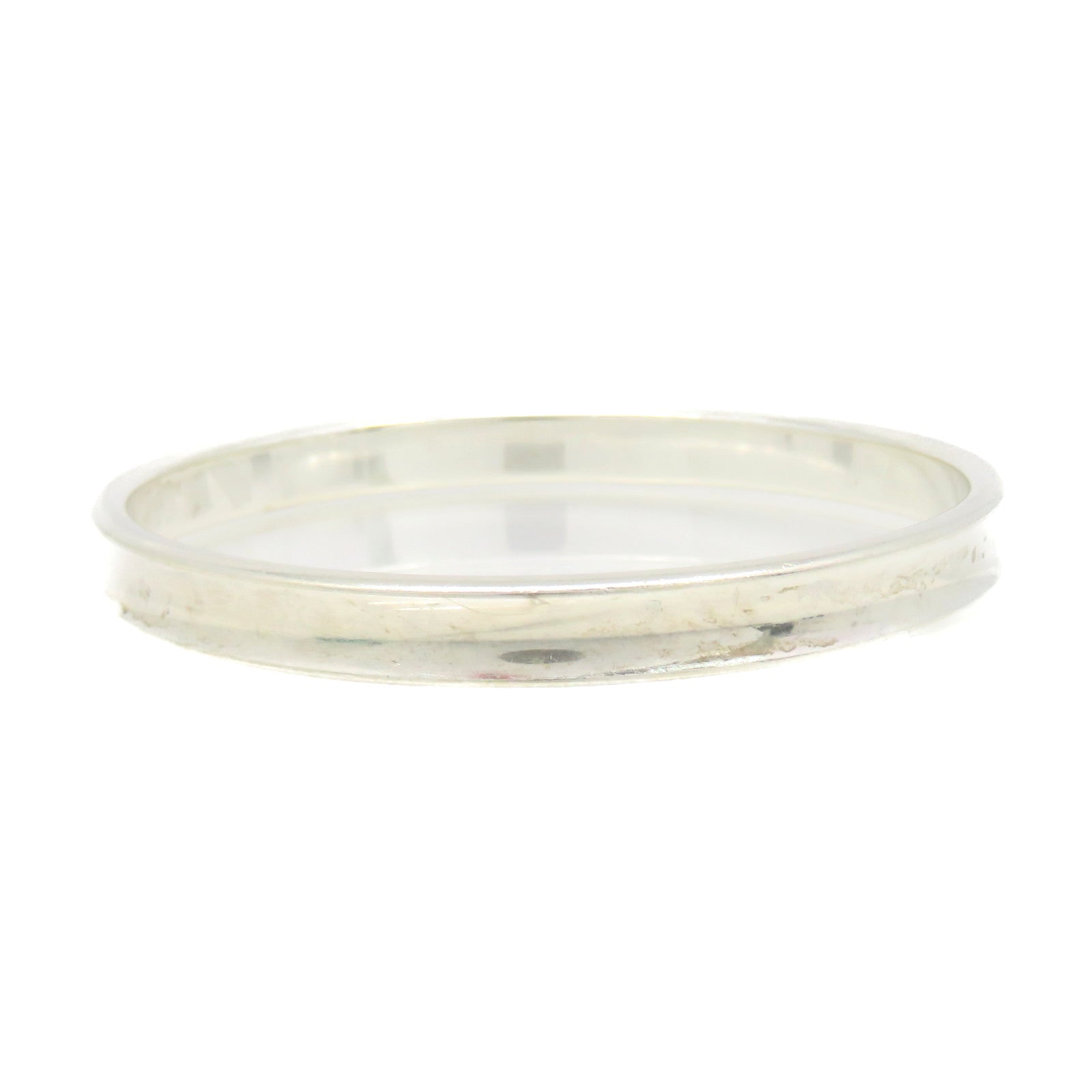 TIFFANY&amp;CO 925 Sterling Silver 1837 Bangle Bangle