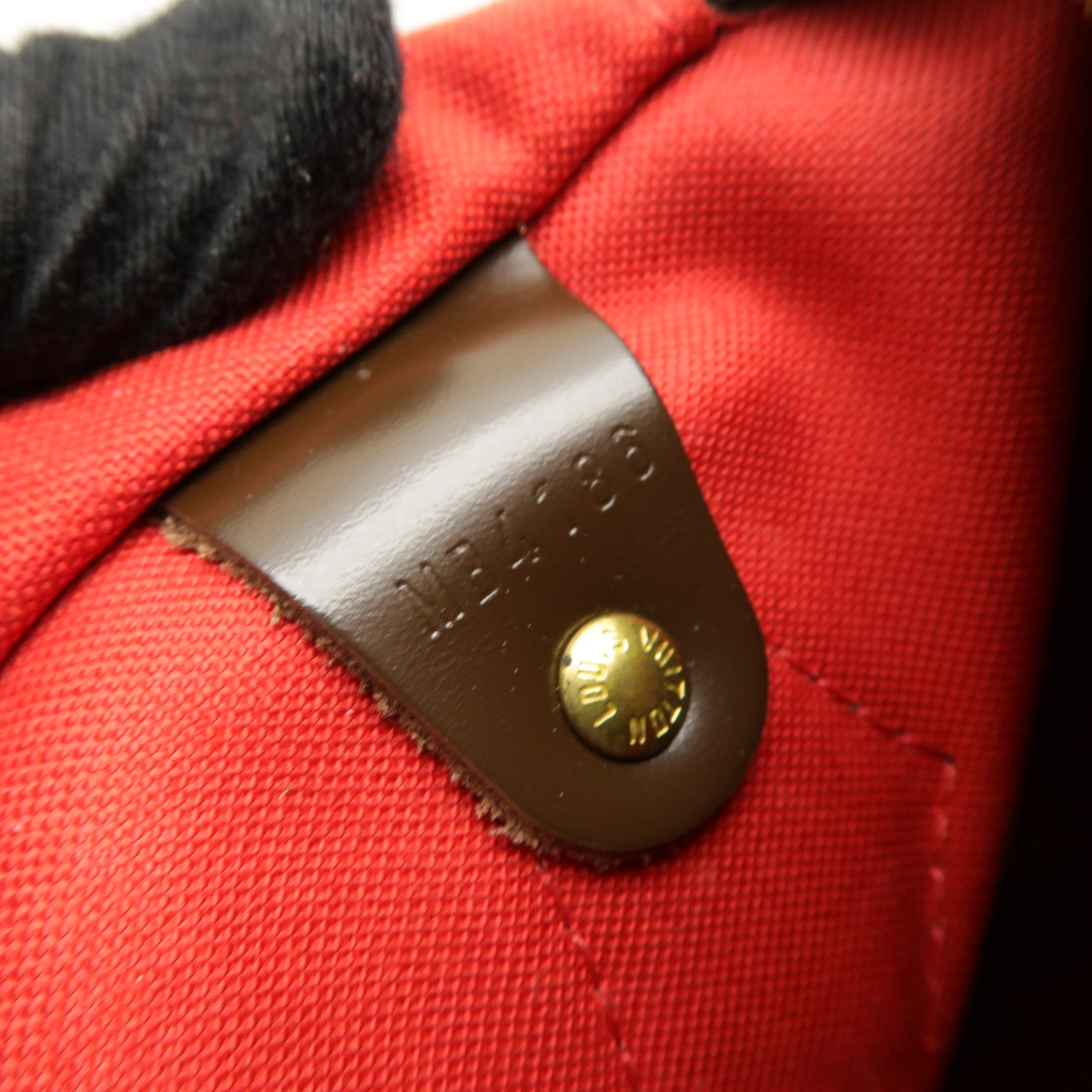 LOUIS VUITTON Damier Speedy 25 Bandoultere金扣手挽肩背兩用袋棕色