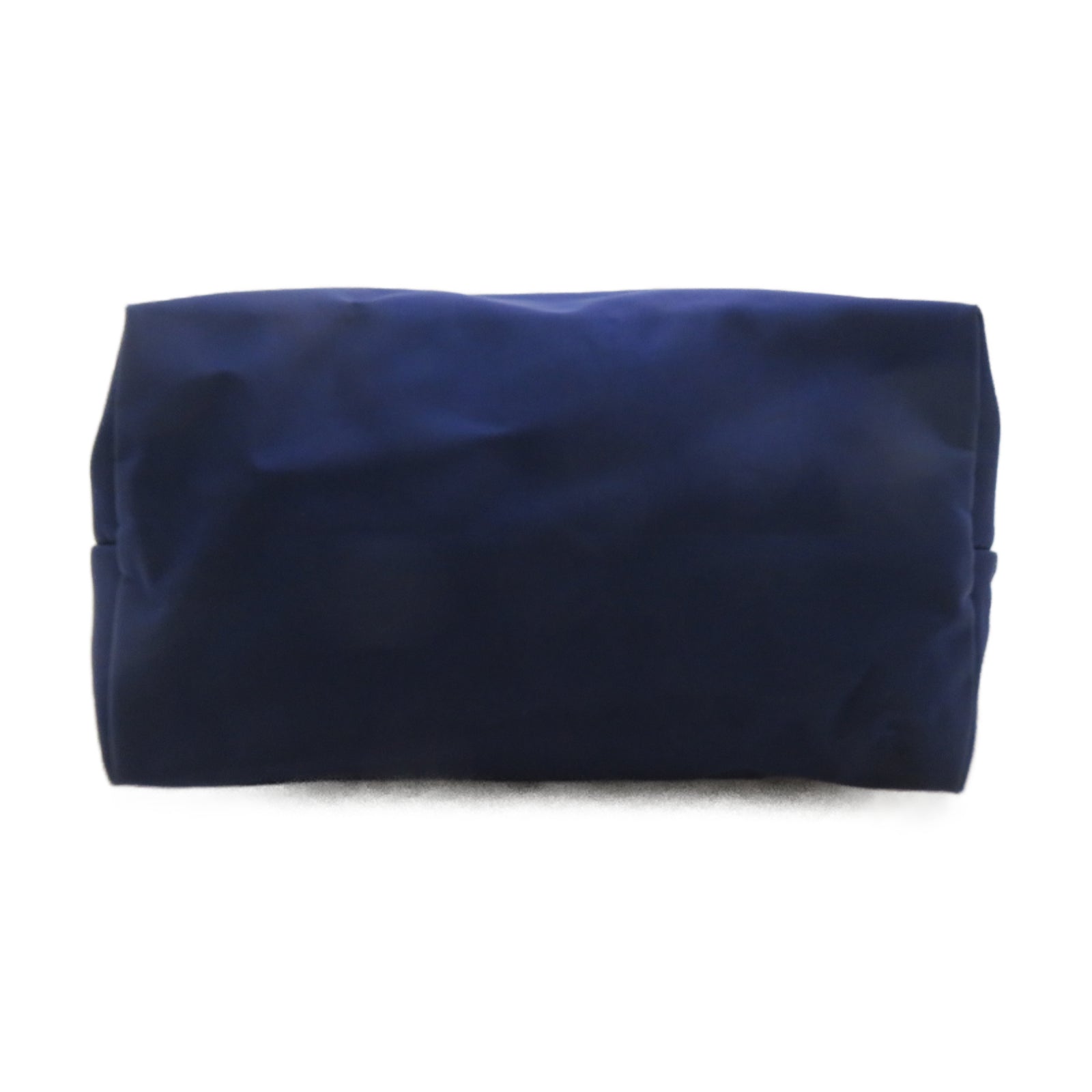 Longchamp 尼龍2 Way Shoulder銀扣手挽肩背兩用袋藍色