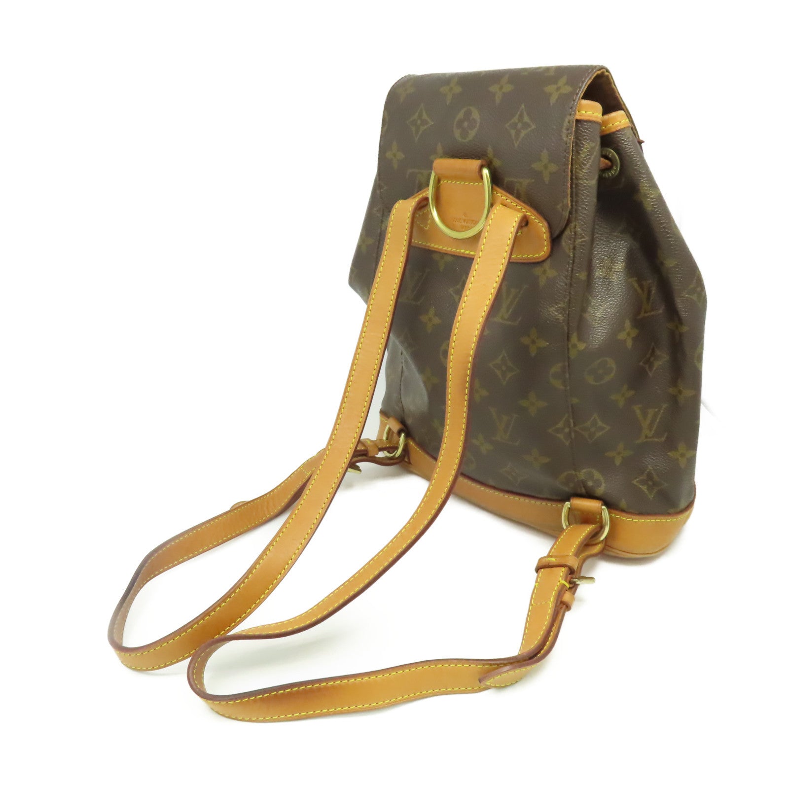 LOUIS VUITTON Monogram Montsouris MM Backpack肩背袋啡色