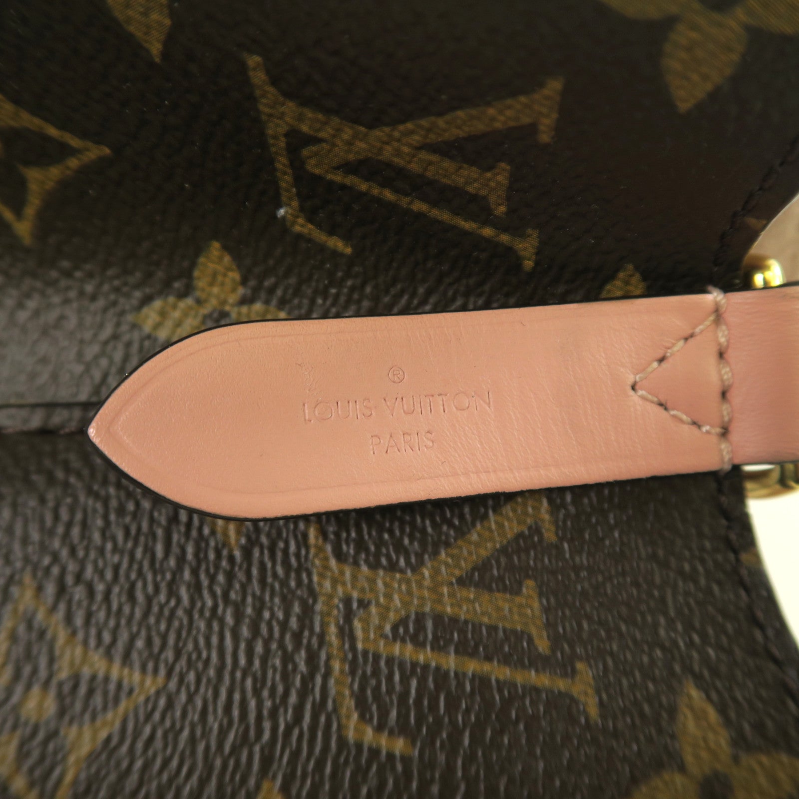 LOUIS VUITTON Monogram Neo Noe MM金扣肩背袋啡色