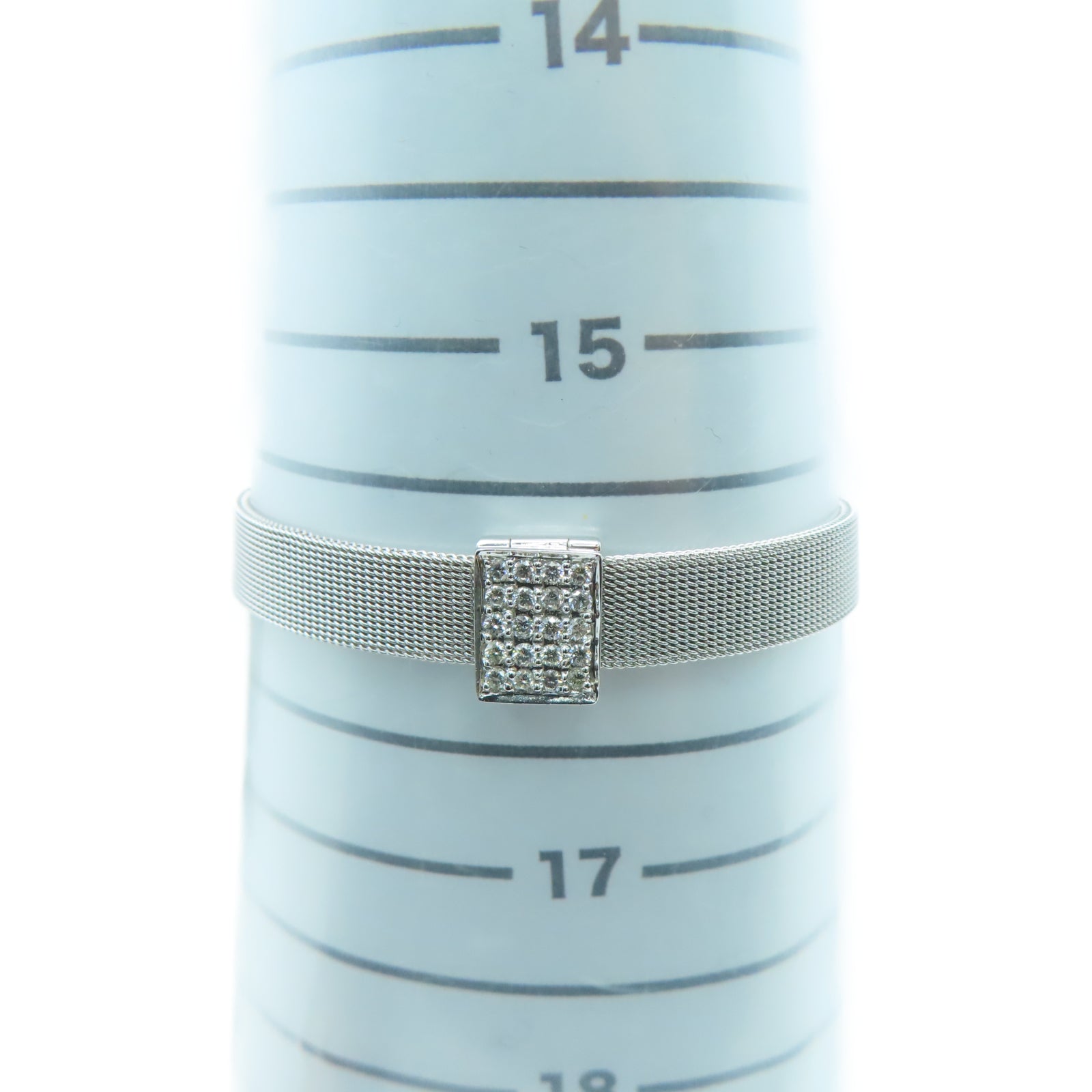 JEWELRY 【激減優惠】18K白金Diamond Bracelet 0.37ct鑽石手環