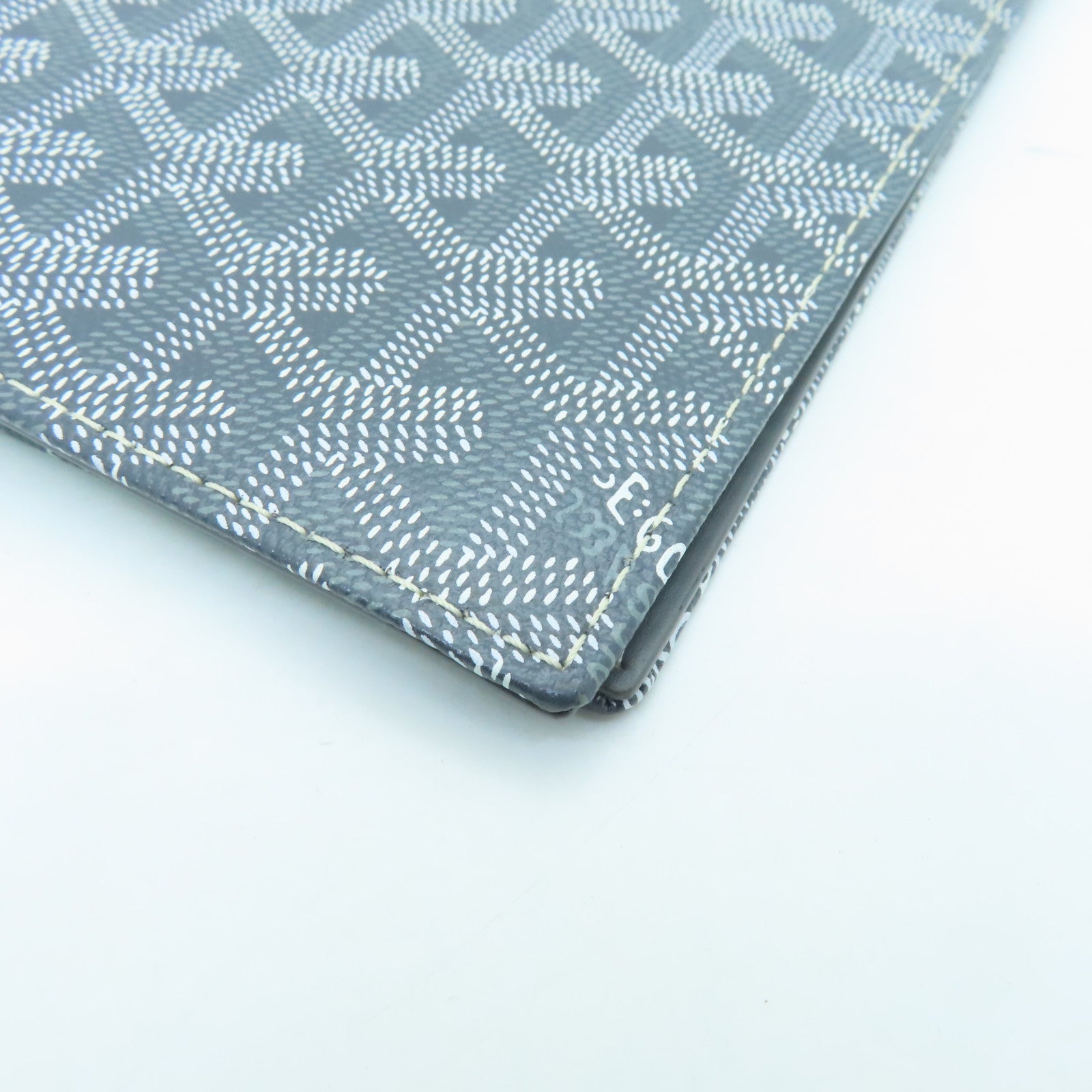 GOYARD Coated Canvas Book Cover Notepad Cover Book Cover Gray