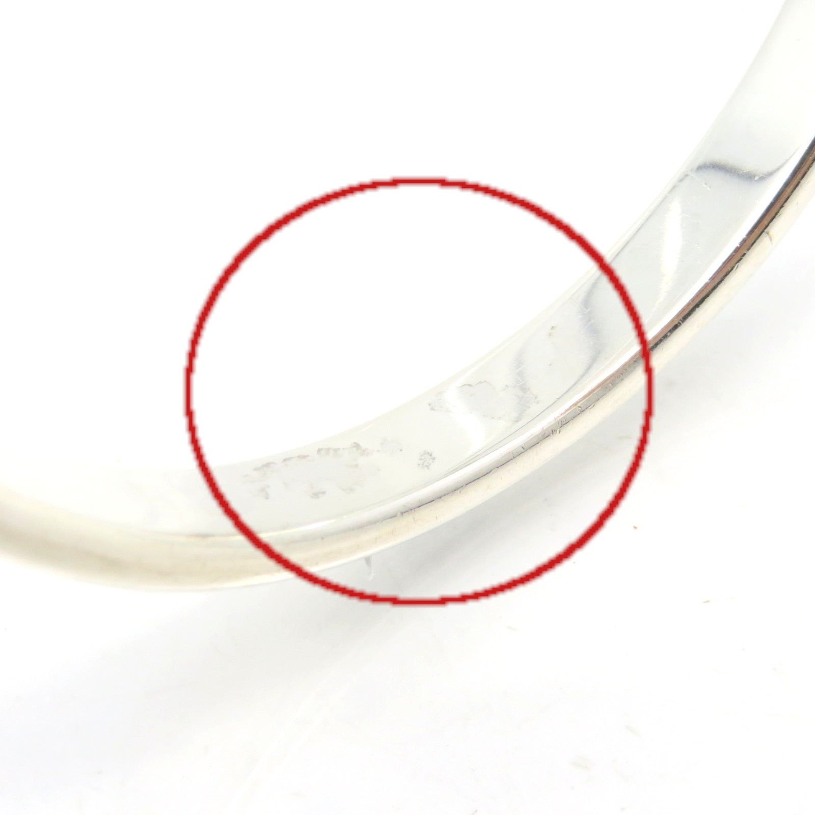 TIFFANY&amp;CO 925 Sterling Silver 1837 Bangle Bangle