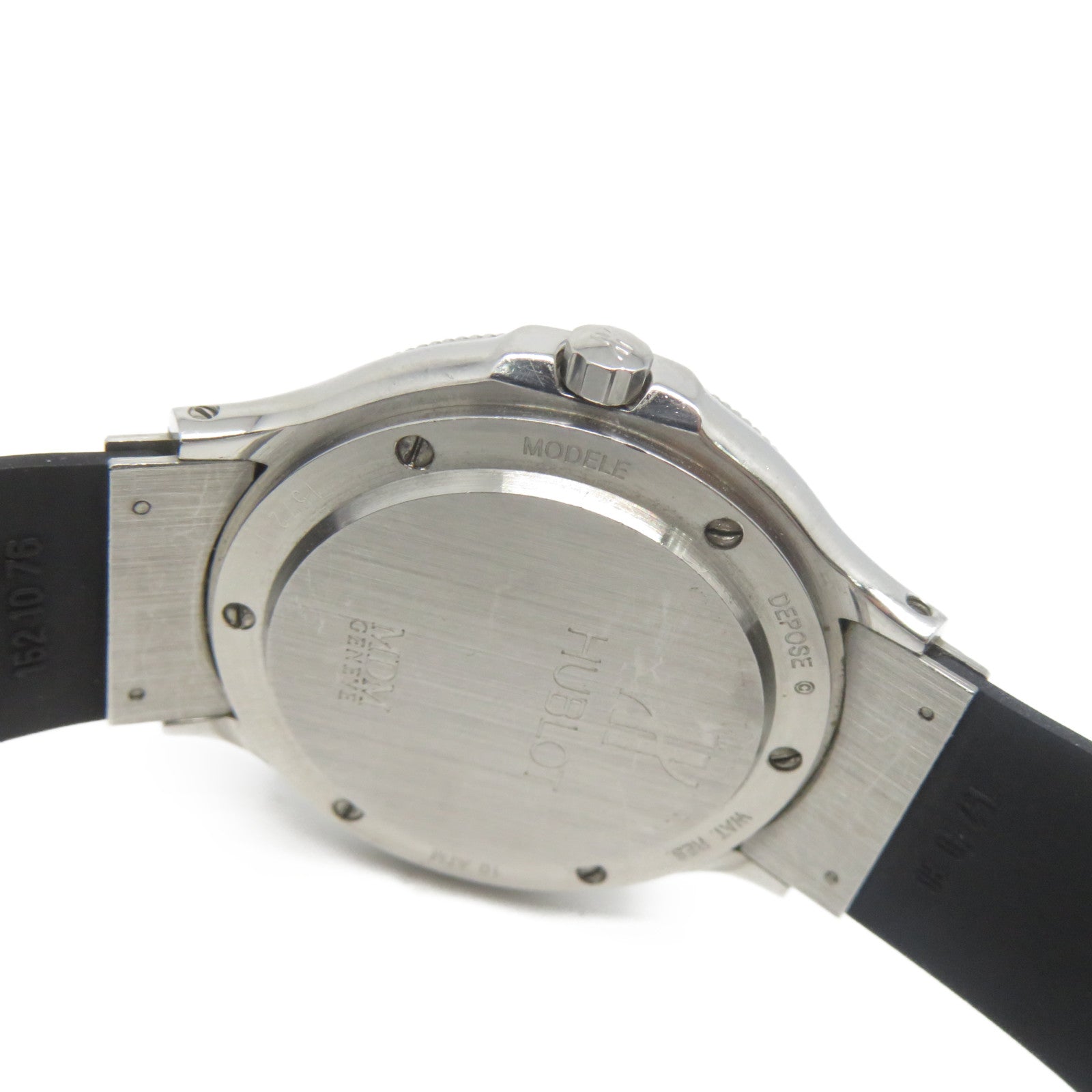 HUBLOT MDM GMT不鏽鋼手錶石英機芯藍色