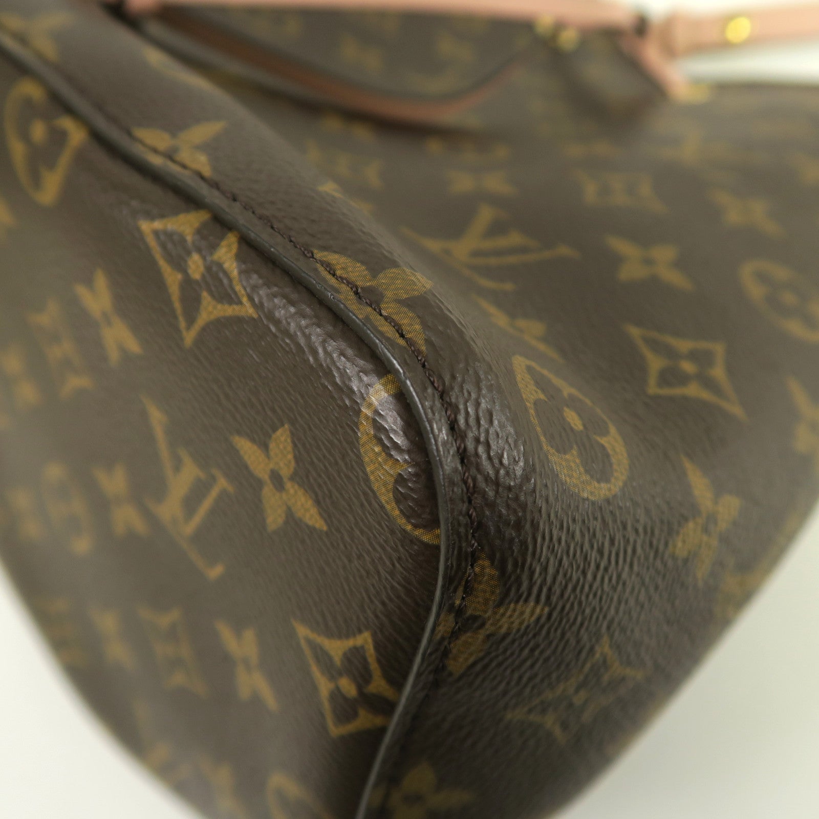 LOUIS VUITTON Monogram Neo Noe MM金扣肩背袋啡色