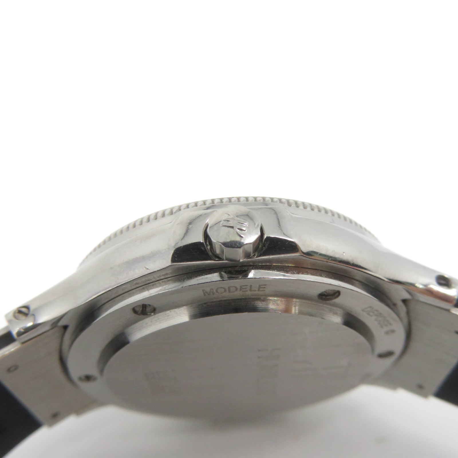HUBLOT MDM GMT不鏽鋼手錶石英機芯藍色