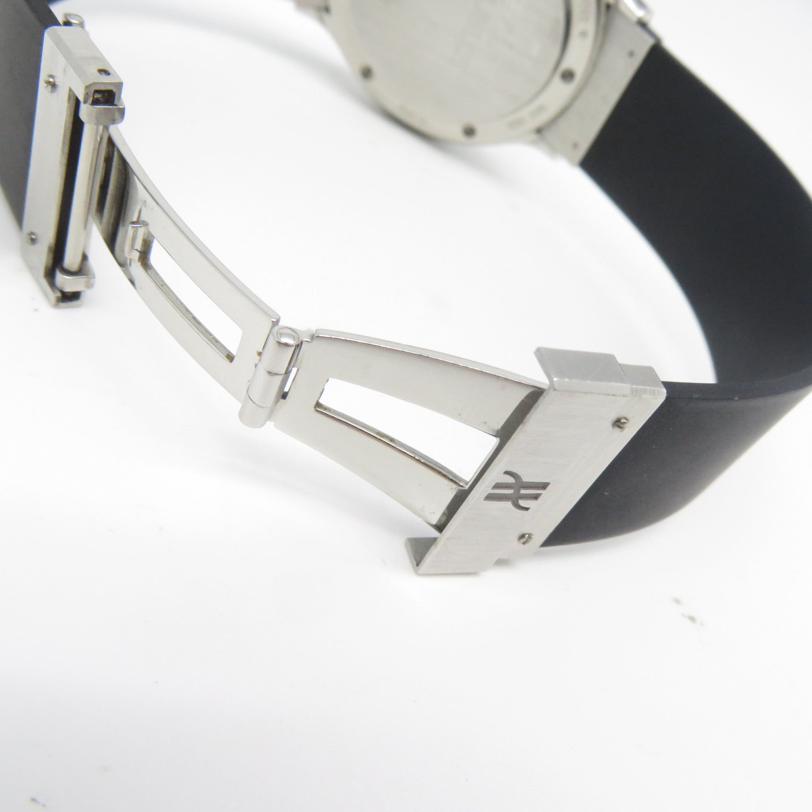 HUBLOT MDM GMT不鏽鋼手錶石英機芯藍色