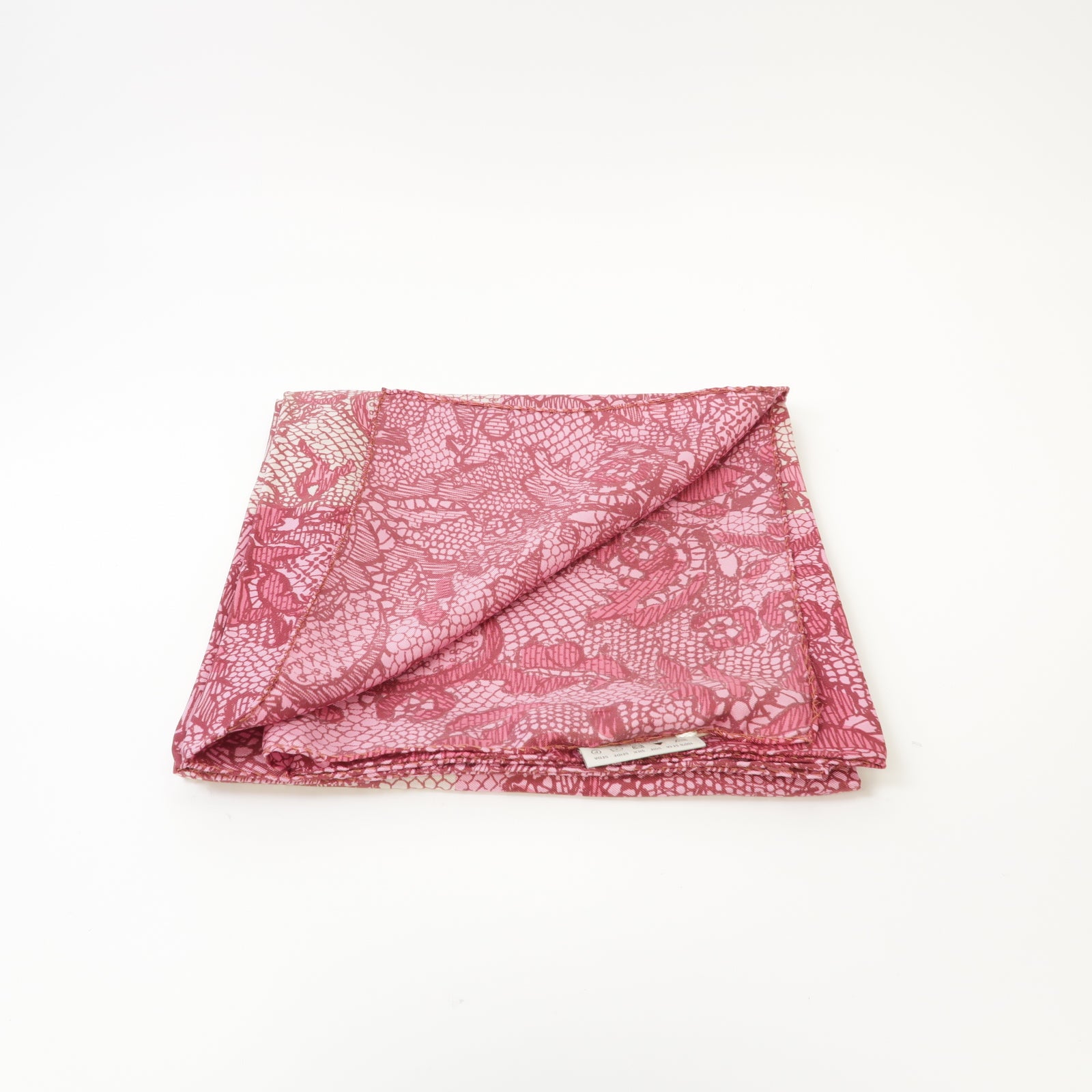 Valentino 絲質Scarf絲巾紅色/粉紅色