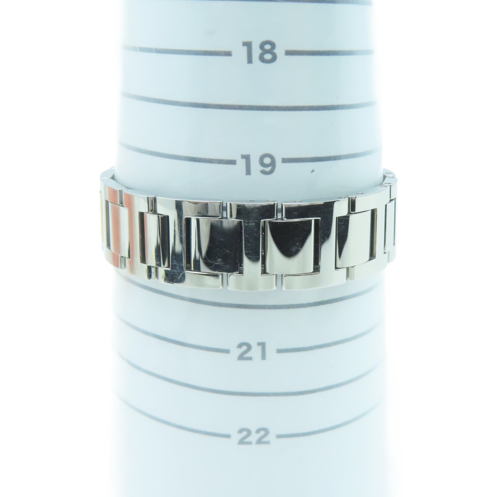 CARTIER Ballon Blue 36MM 18K Gold/Stainless Steel Watch Quartz Movement White