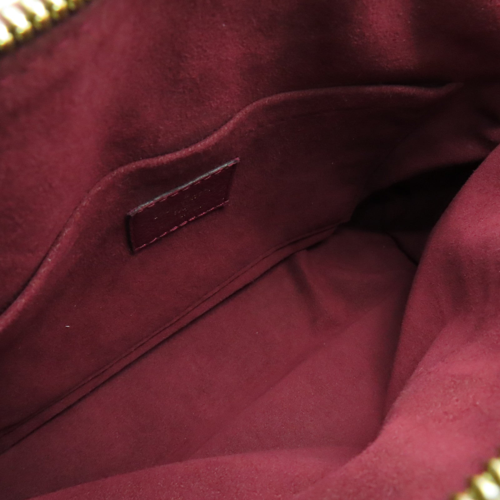 LOUIS VUITTON Monogram Pallas BB金扣手挽肩背兩用袋啡色/紫色
