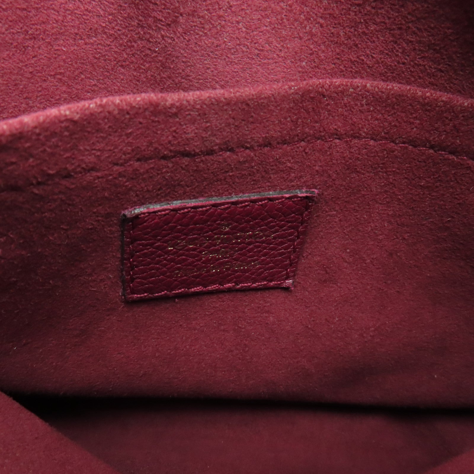 LOUIS VUITTON Monogram Pallas BB金扣手挽肩背兩用袋啡色/紫色