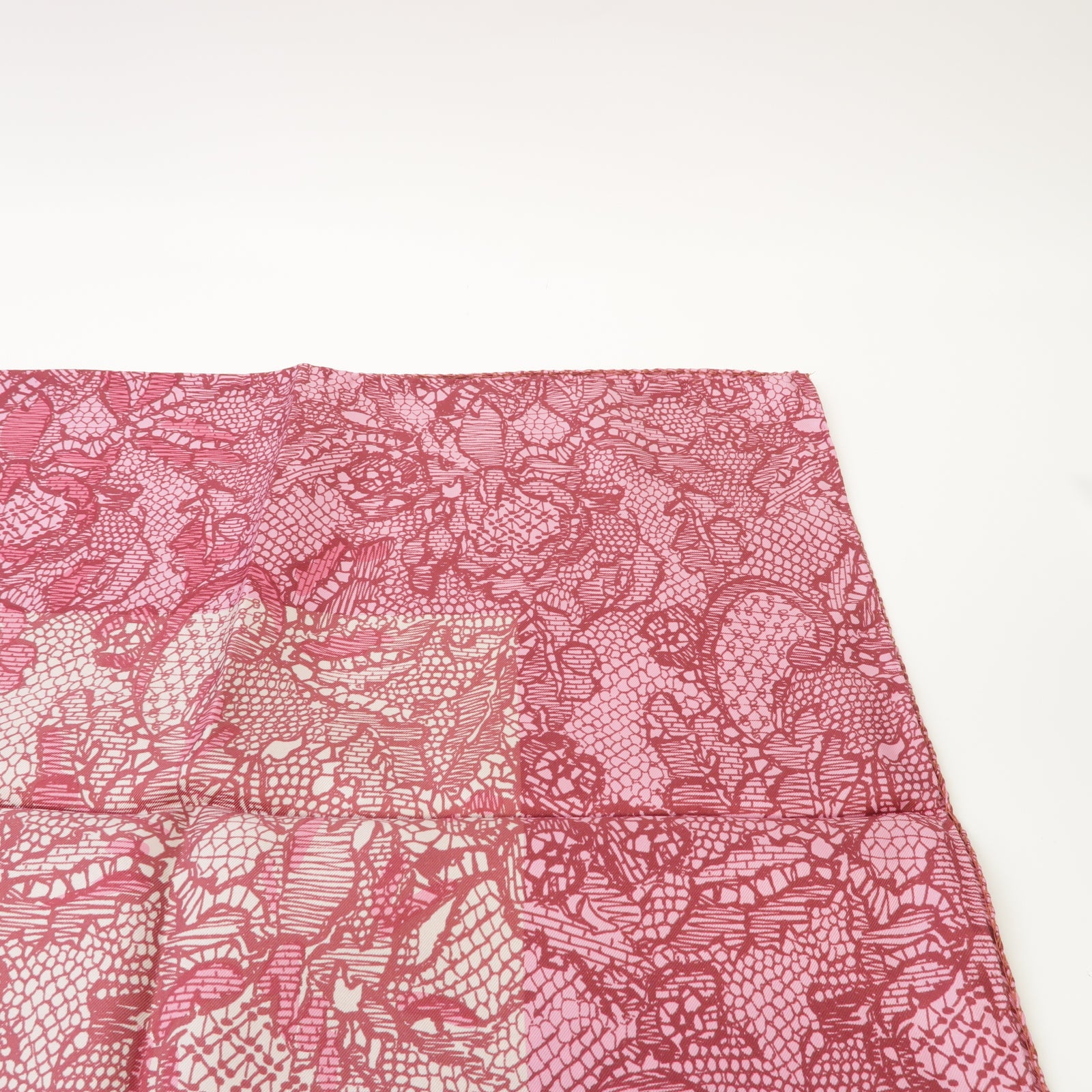 Valentino 絲質Scarf絲巾紅色/粉紅色