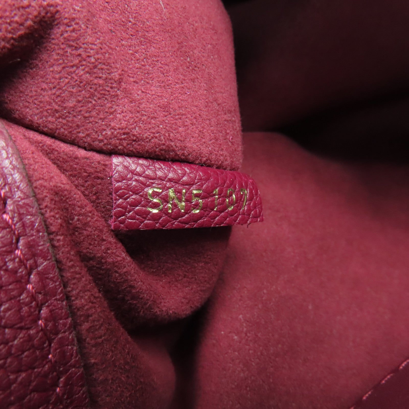 LOUIS VUITTON Monogram Pallas BB金扣手挽肩背兩用袋啡色/紫色
