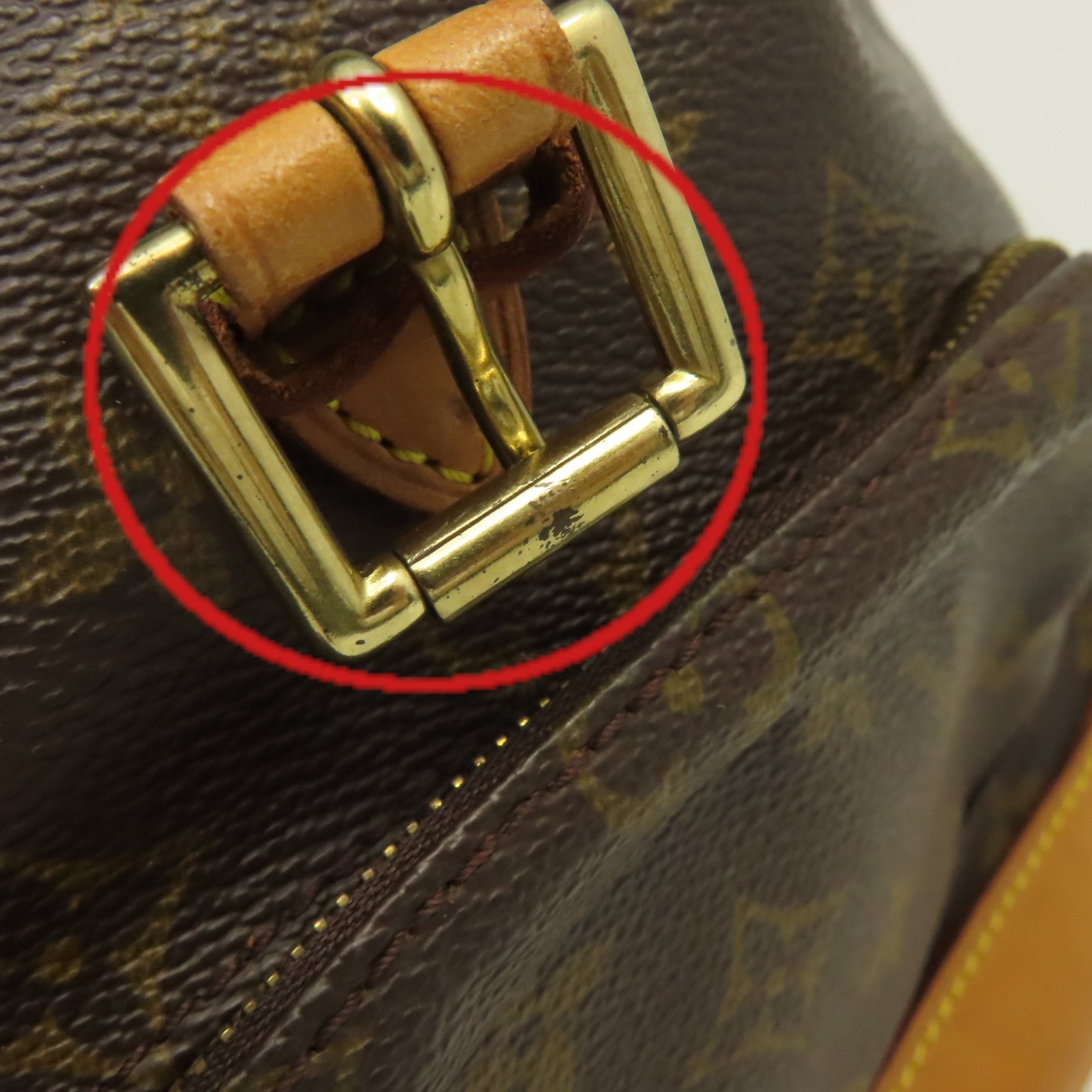 LOUIS VUITTON Monogram Montsouris MM Backpack肩背袋啡色