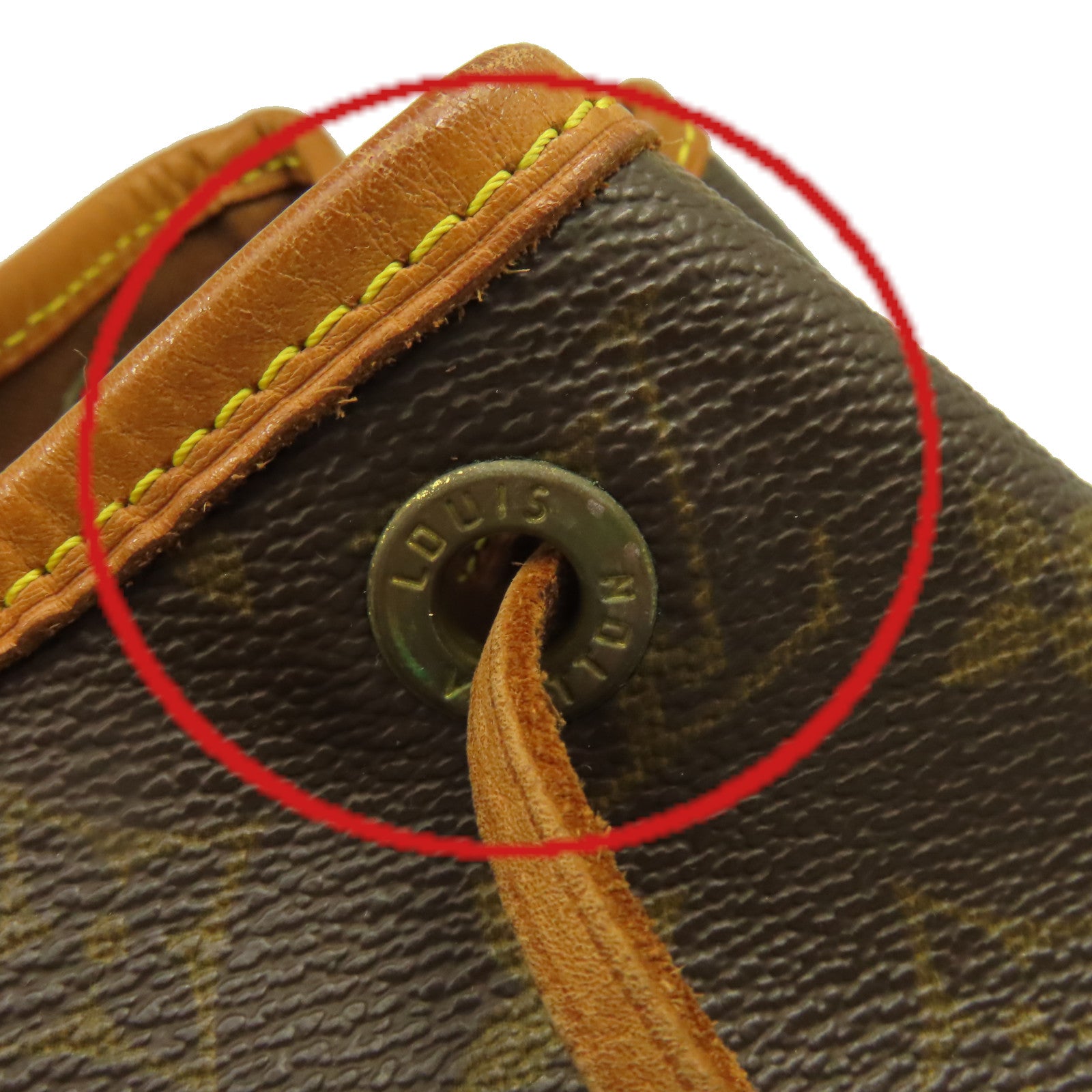 LOUIS VUITTON Monogram Montsouris MM Backpack肩背袋啡色