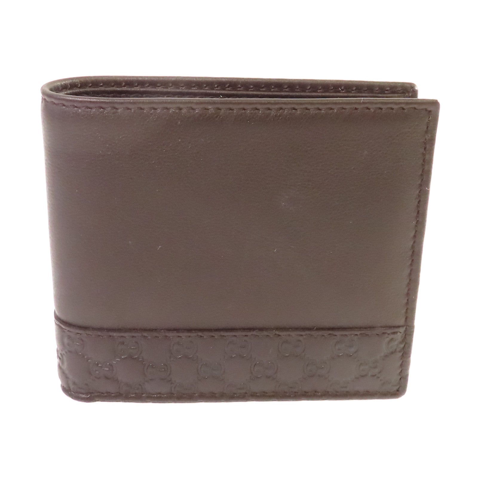 GUCCI 牛皮皮革Short Wallet短錢包啡色