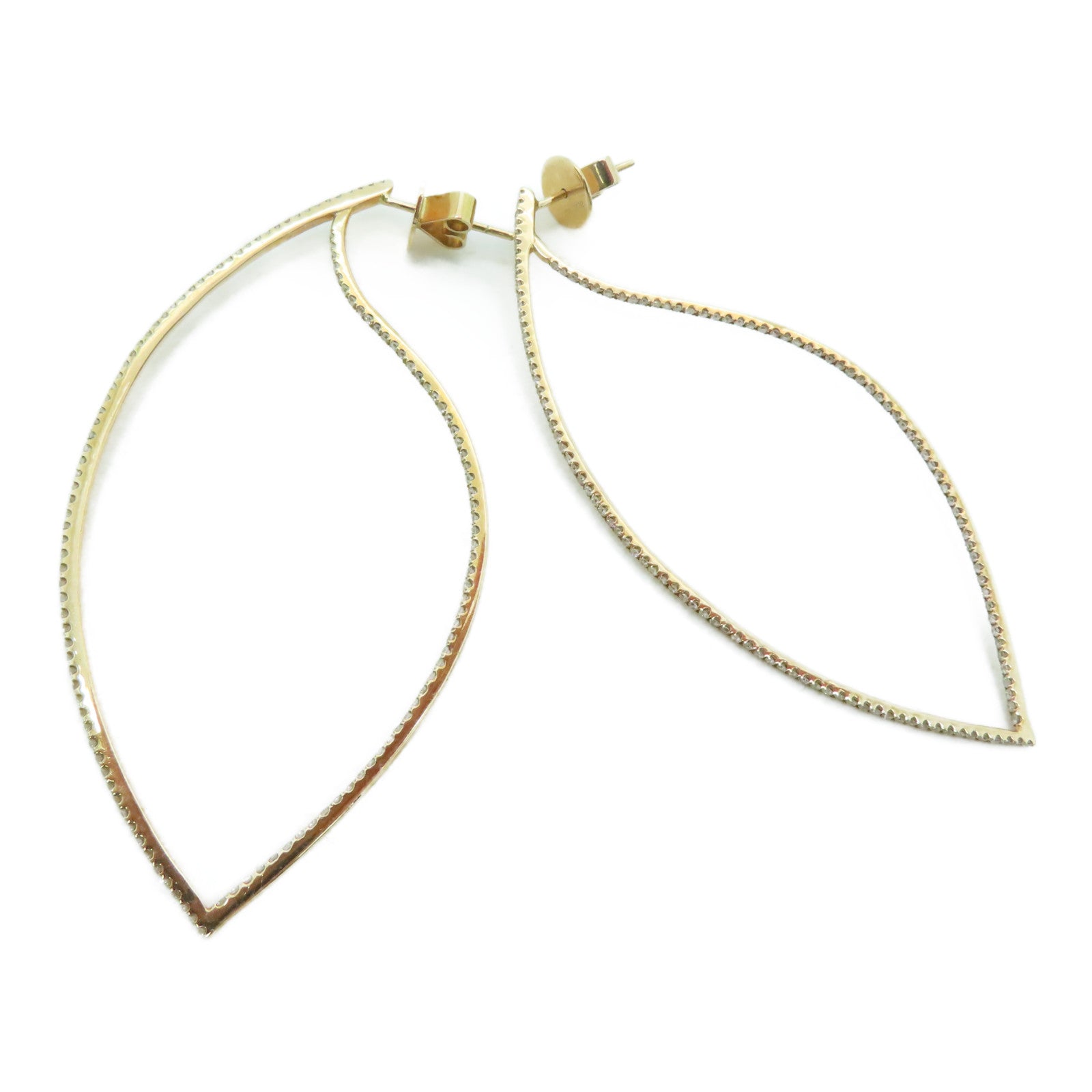 JEWELRY 【激减优惠】18K玫瑰金Diamond Earrings 1.32ct钻石耳环