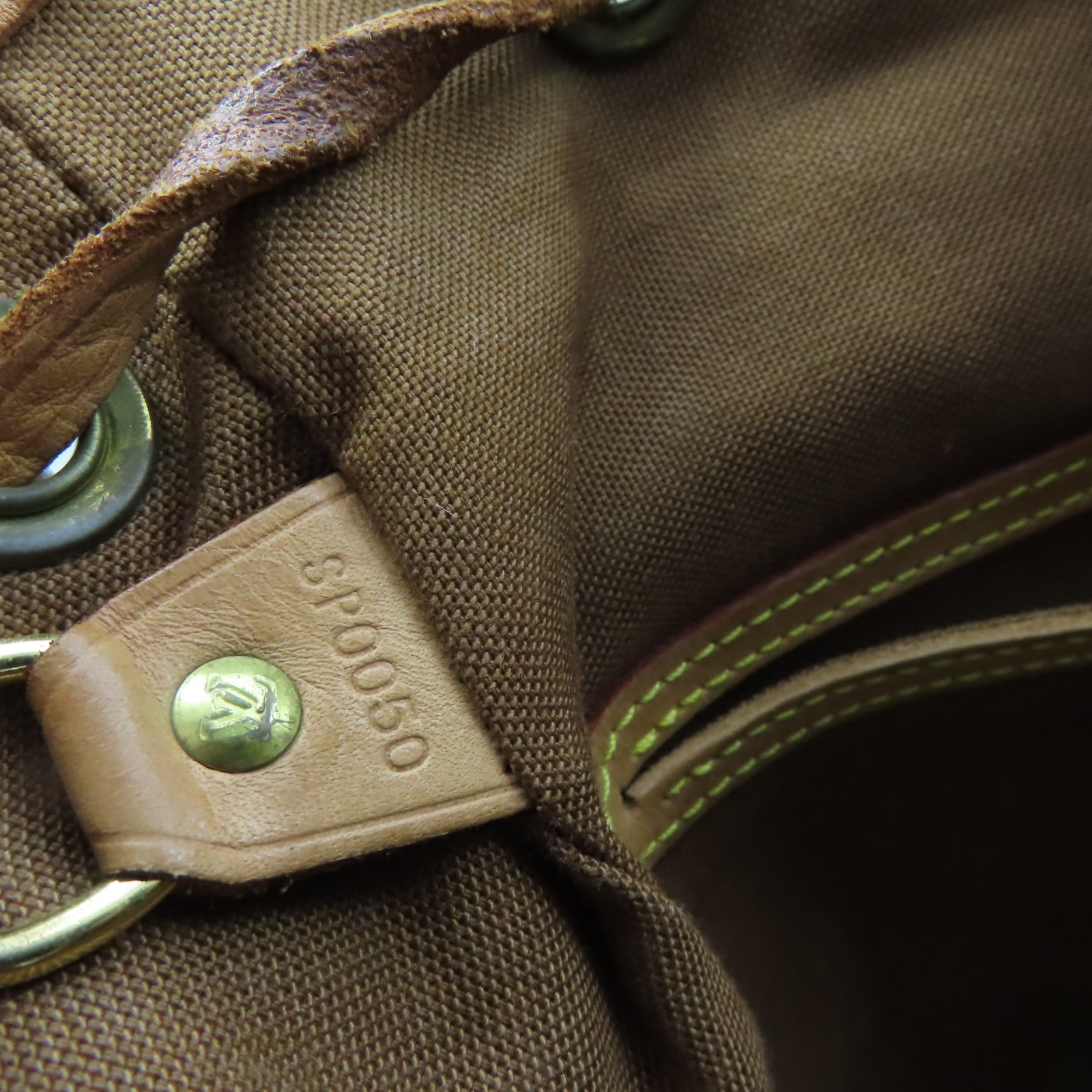LOUIS VUITTON Monogram Montsouris MM Backpack肩背袋啡色
