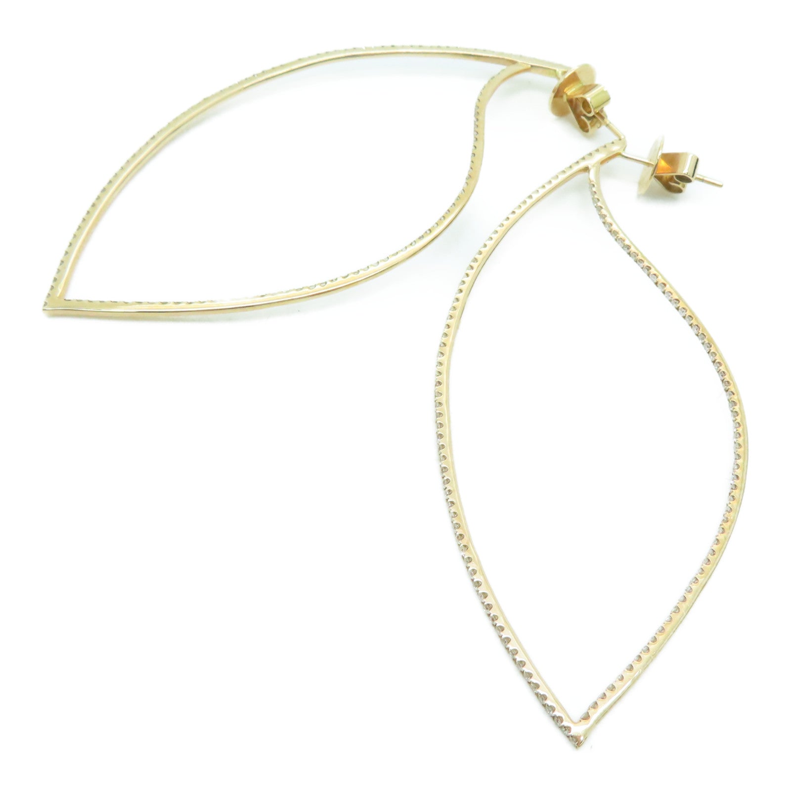JEWELRY 【激减优惠】18K玫瑰金Diamond Earrings 1.32ct钻石耳环