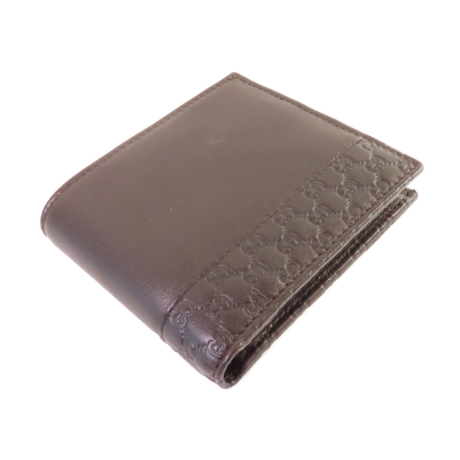 GUCCI 牛皮皮革Short Wallet短錢包啡色