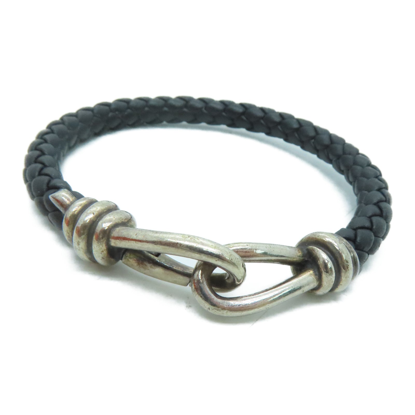 TIFFANY＆CO 牛皮皮革Bracelet手带黑色