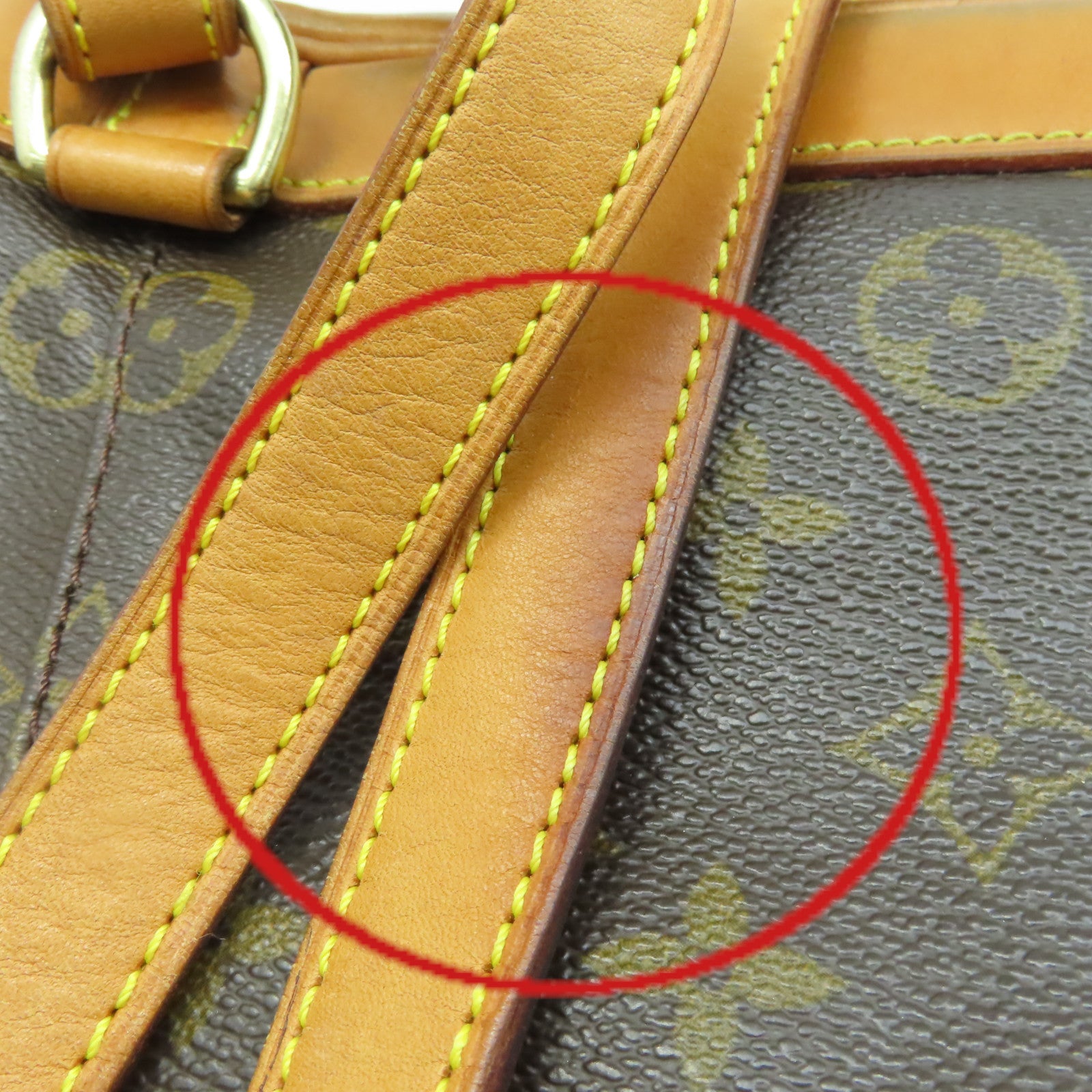 LOUIS VUITTON Monogram Montsouris MM Backpack肩背袋啡色