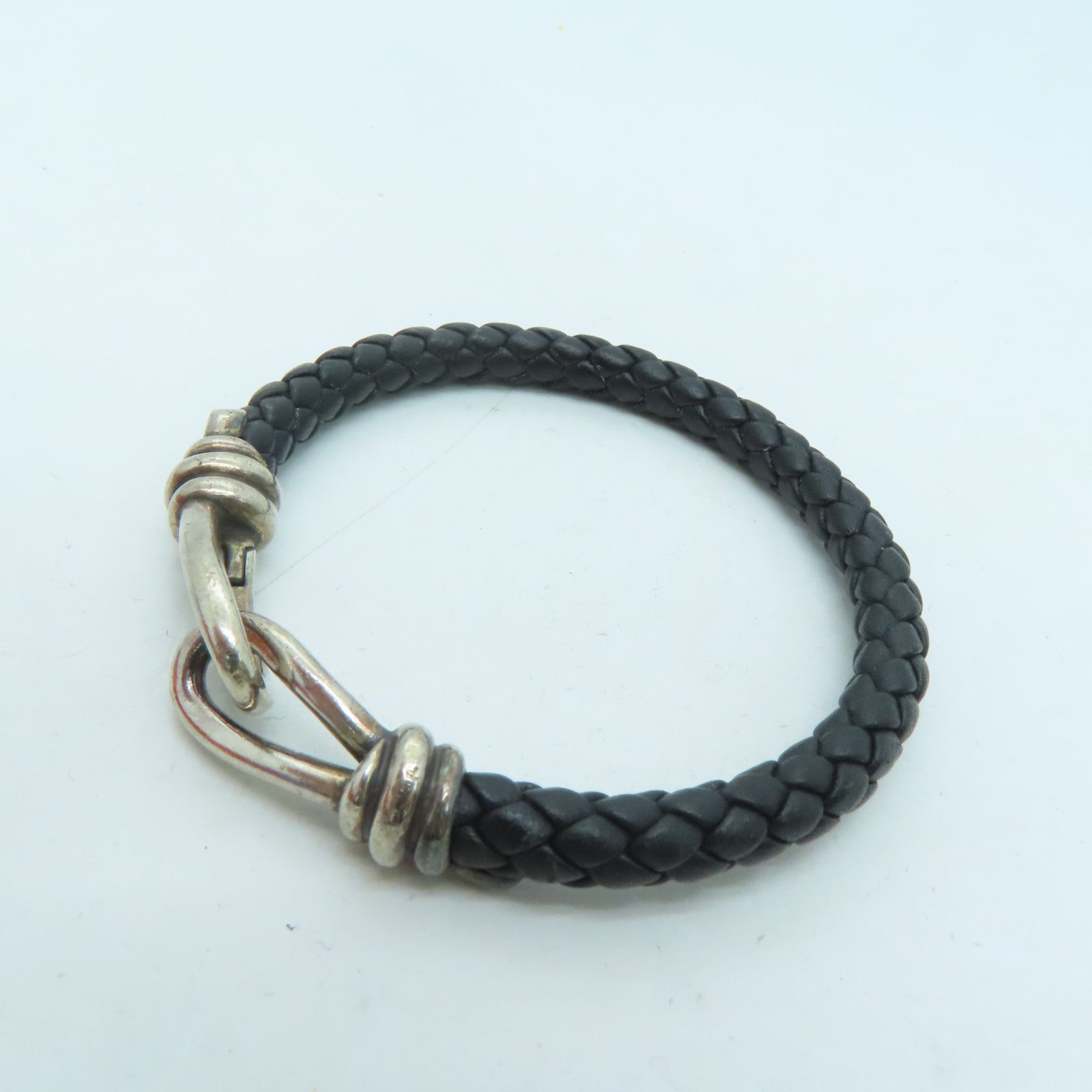 TIFFANY＆CO 牛皮皮革Bracelet手带黑色