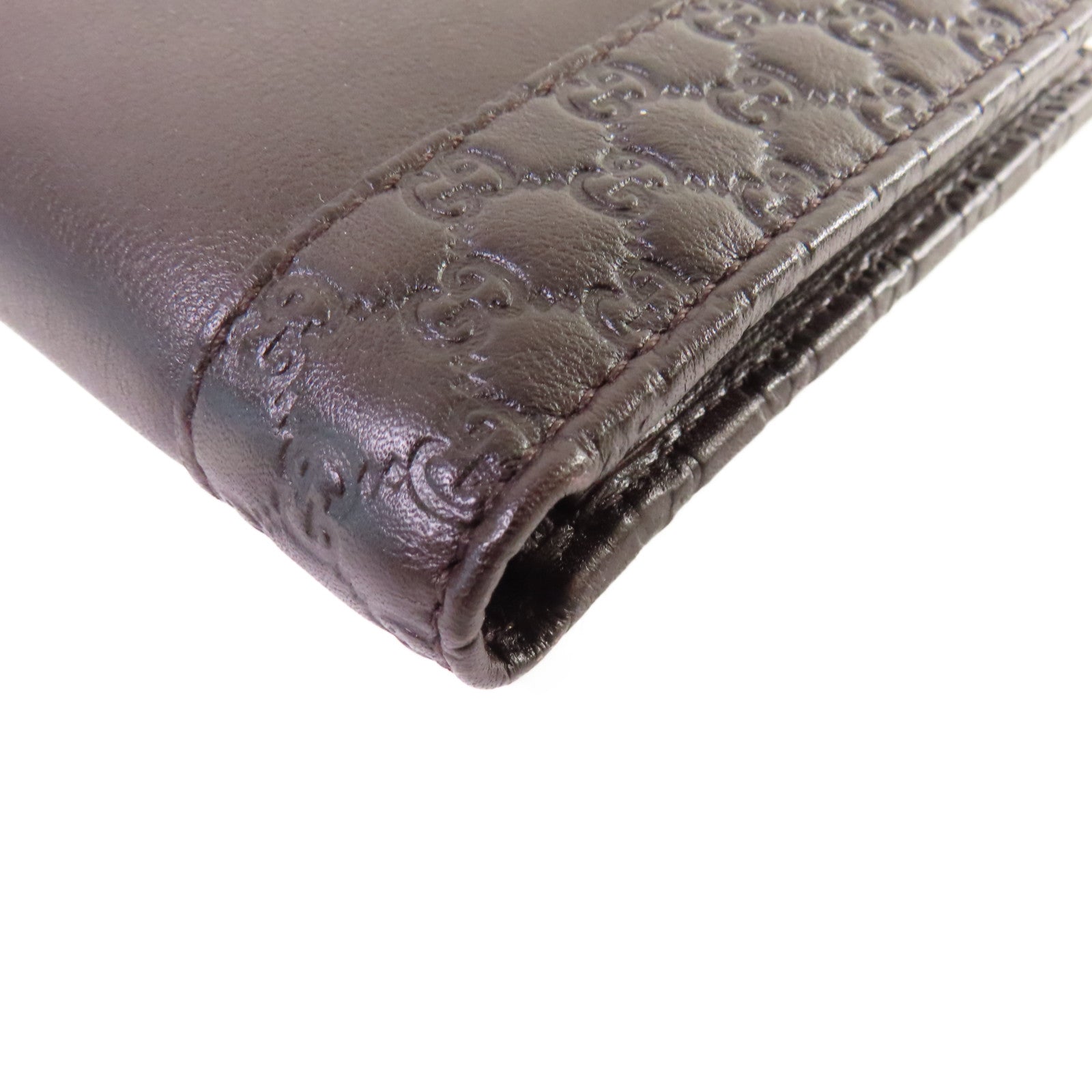GUCCI 牛皮皮革Short Wallet短錢包啡色