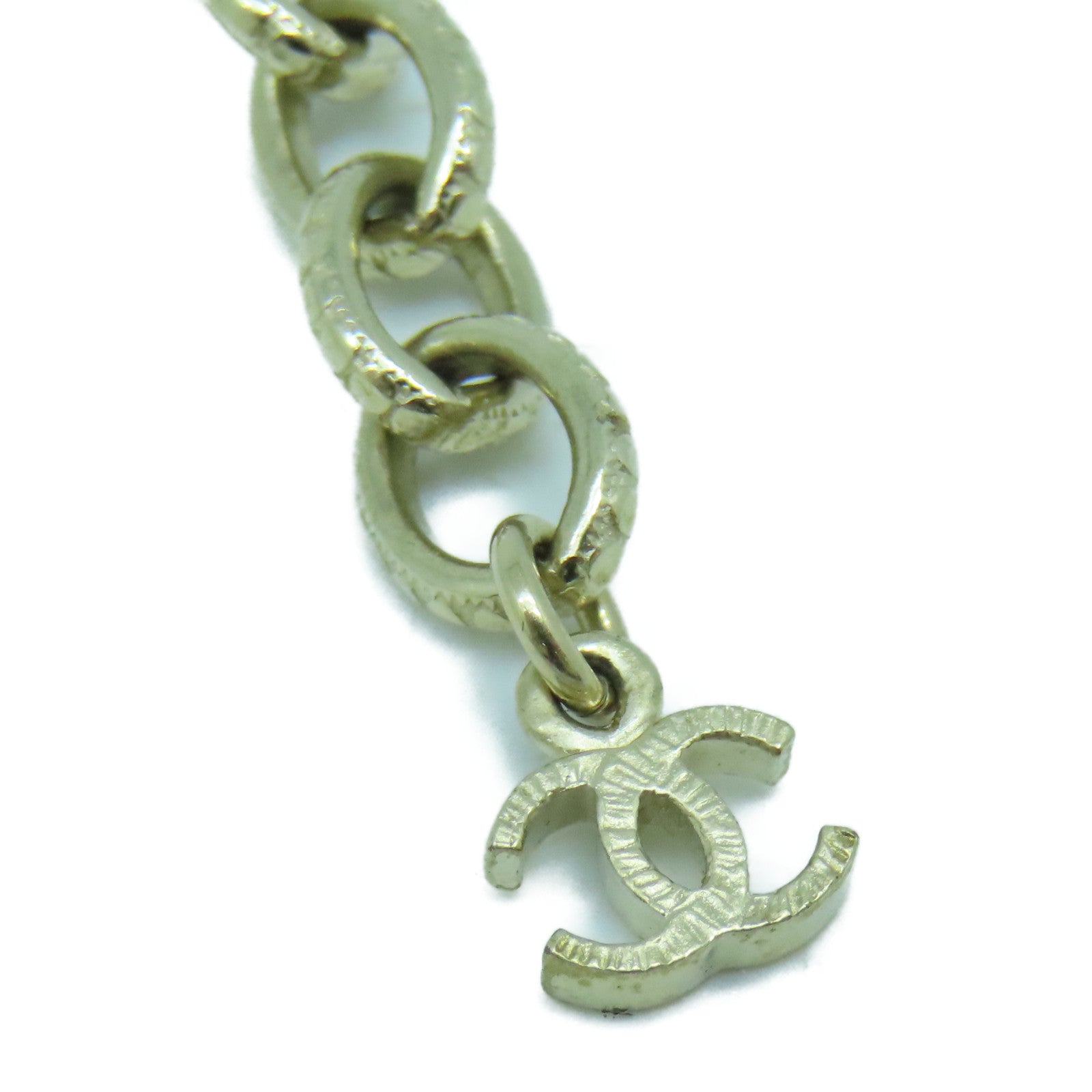 CHANEL 金屬/PVC Necklace項鍊金色/白色/紅色/綠色